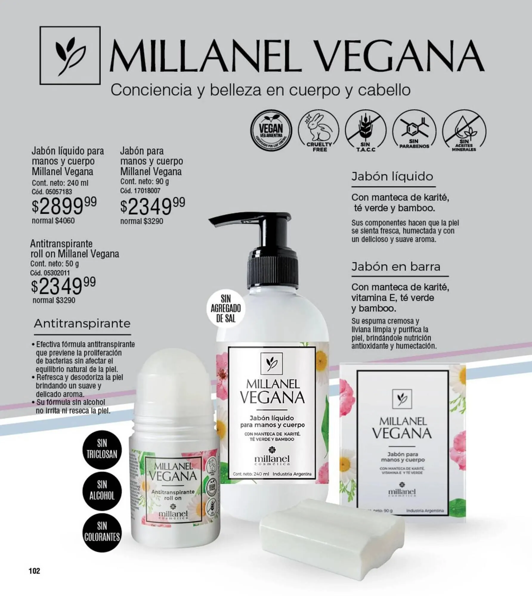 Ofertas de Catálogo Millanel Cosmética 16 de octubre al 12 de noviembre 2023 - Página 102 del catálogo