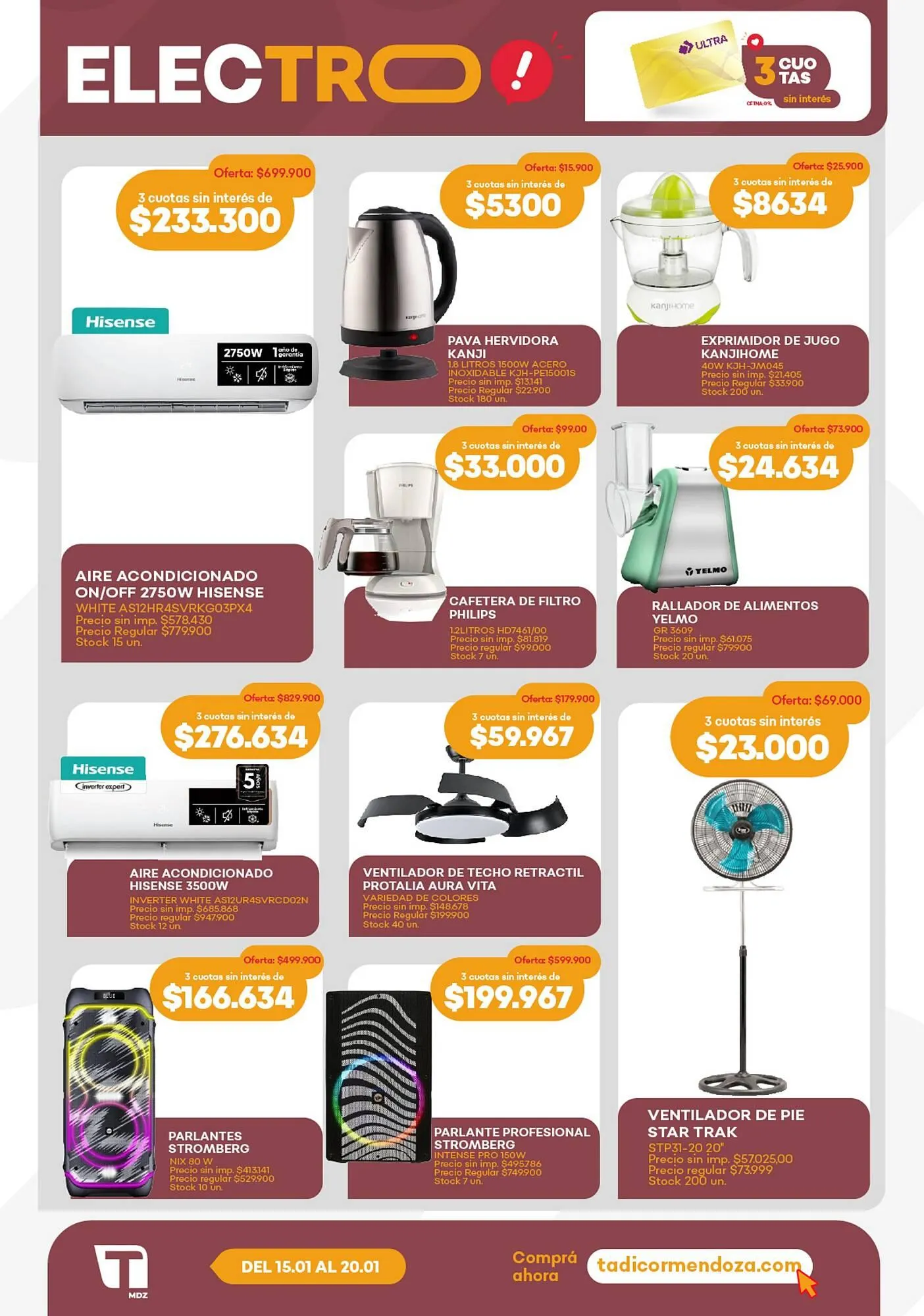 Ofertas de Catálogo Supermercados Tadicor 15 de enero al 20 de enero 2026 - Página 10 del catálogo