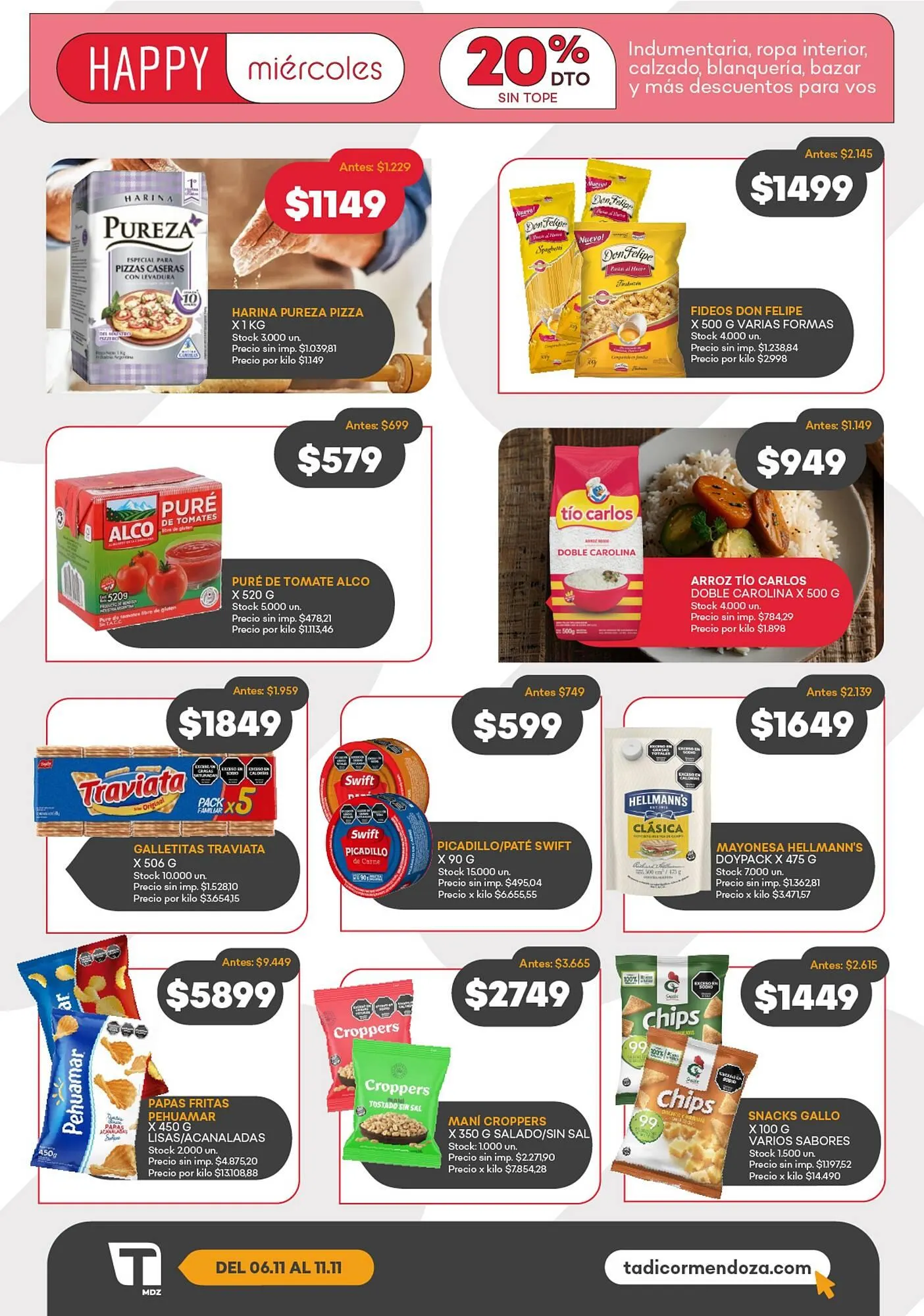 Ofertas de Catálogo Supermercados Tadicor 5 de noviembre al 11 de noviembre 2025 - Página 2 del catálogo