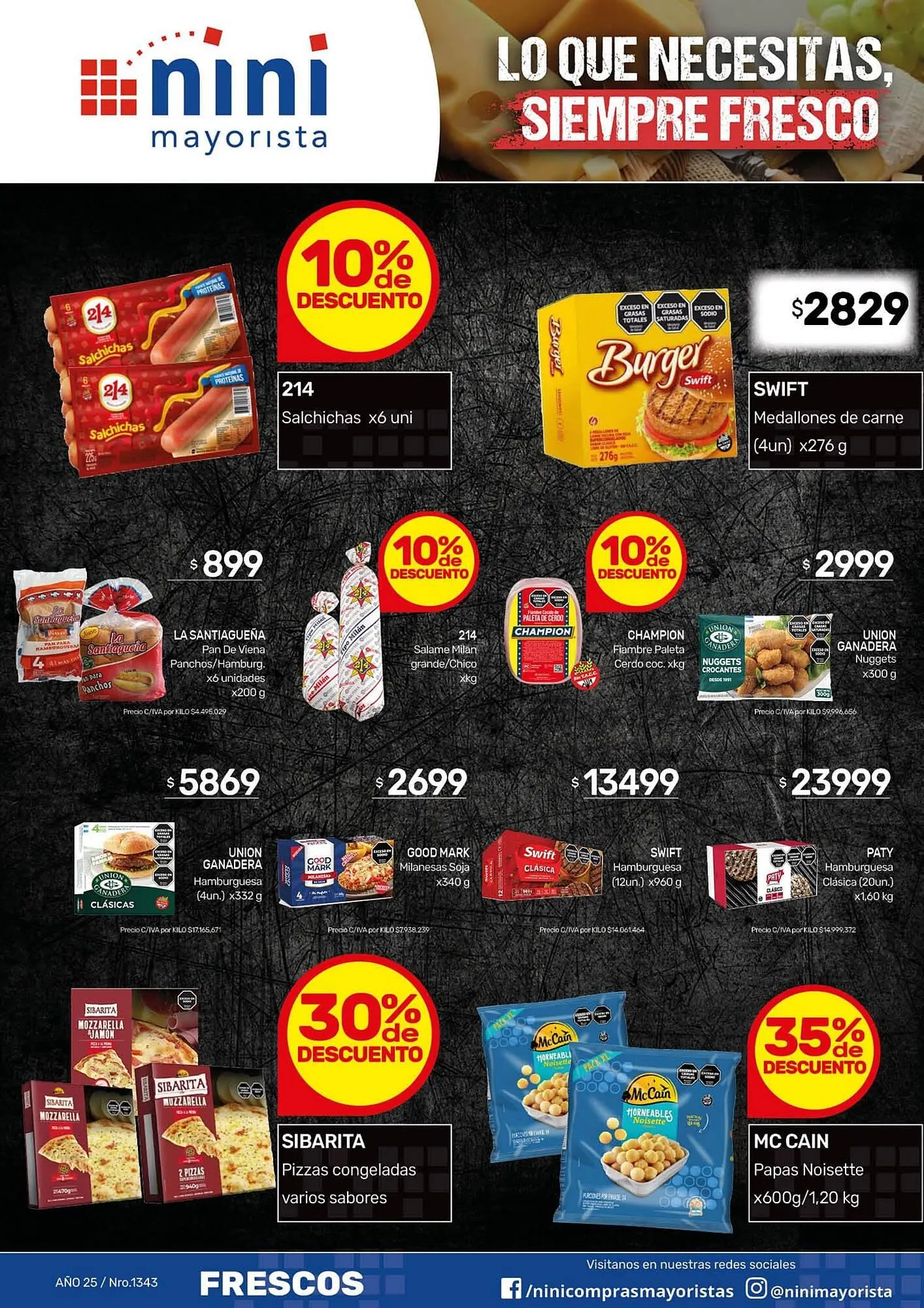 Ofertas de Catálogo Nini Mayorista 19 de enero al 21 de enero 2026 - Página 1 del catálogo