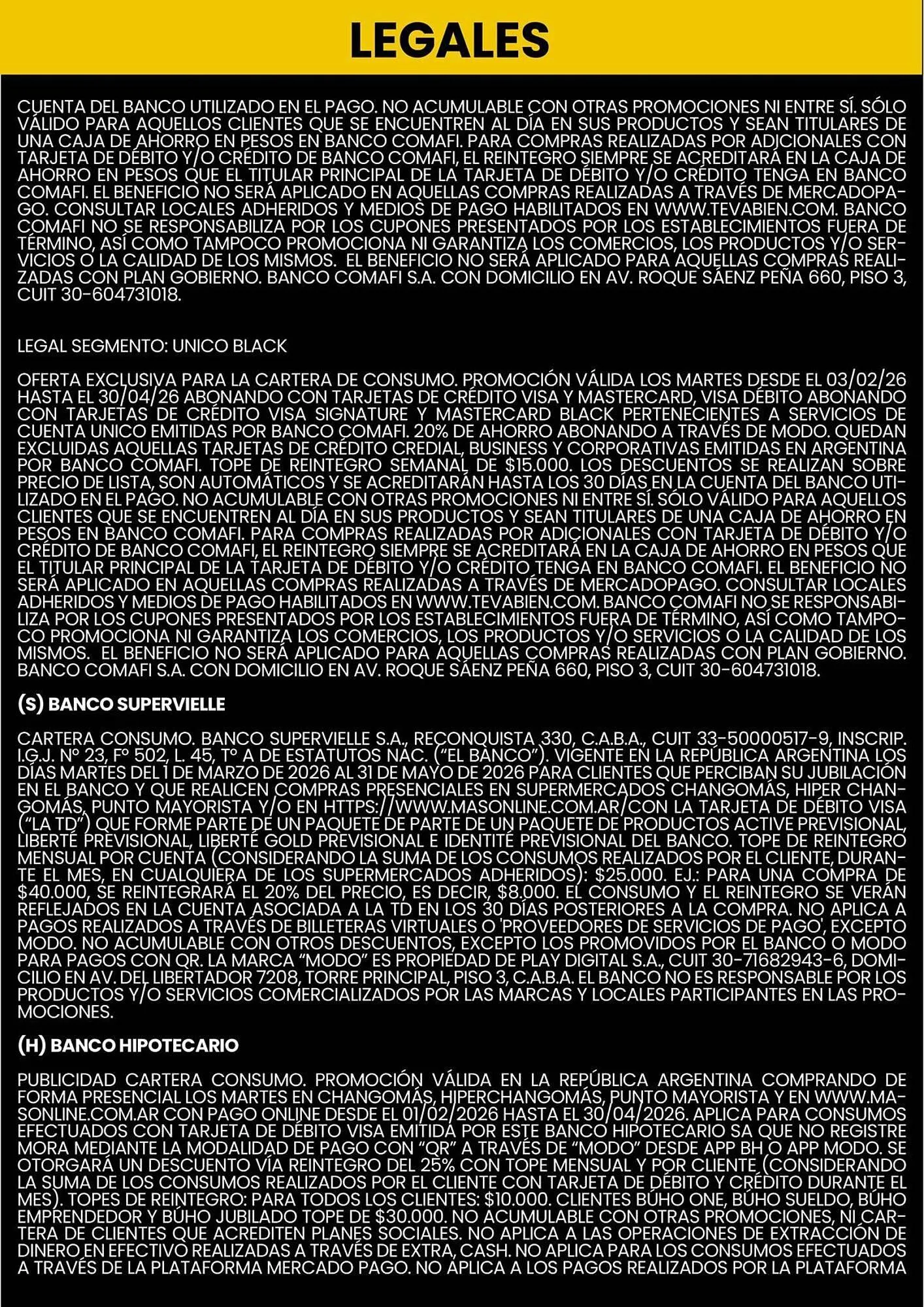 Ofertas de Catálogo Changomas 7 de abril al 30 de abril 2026 - Página 6 del catálogo