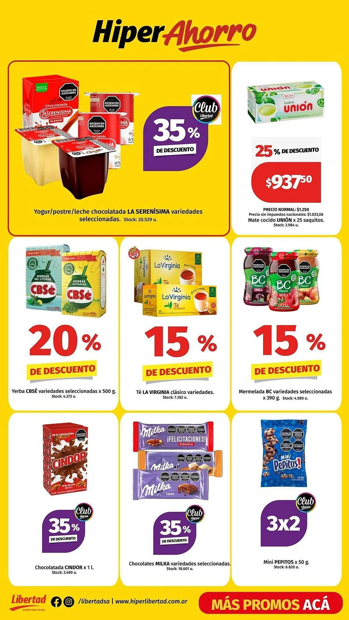Ofertas de Catálogo Hipermercado Libertad 17 de mayo al 29 de mayo 2025 - Página 3 del catálogo