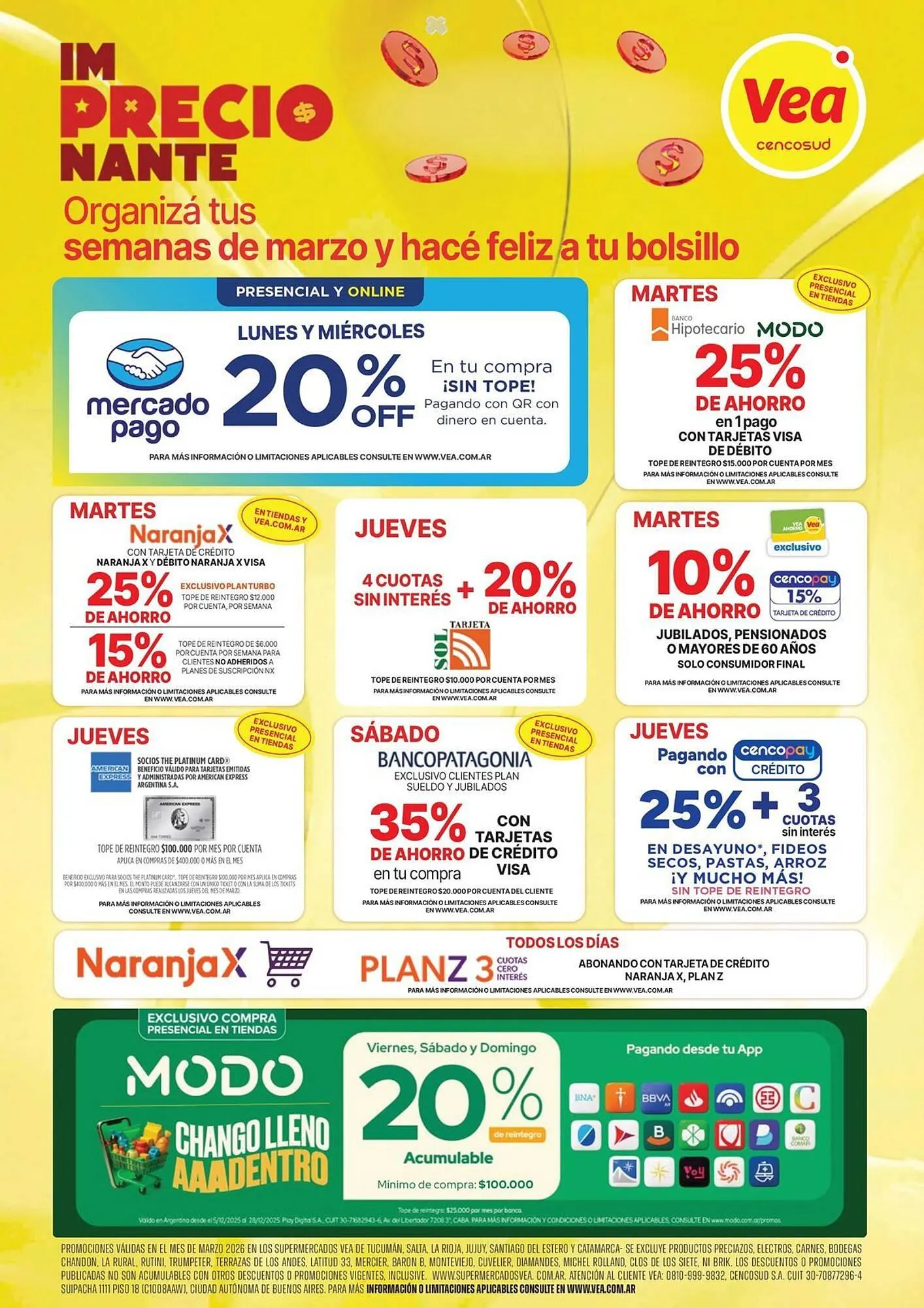 Ofertas de Catálogo Supermercados Vea 17 de marzo al 30 de marzo 2026 - Página 8 del catálogo