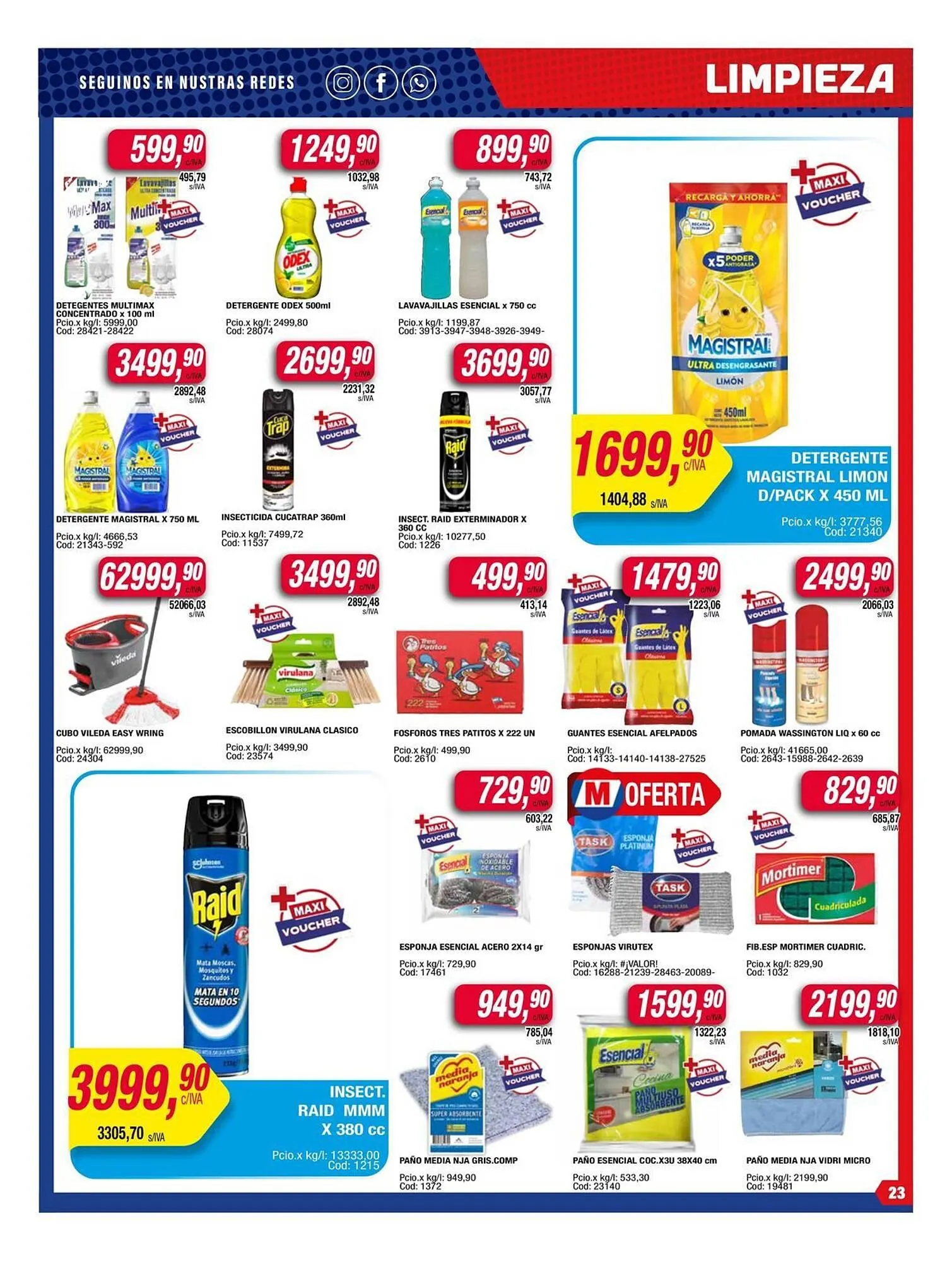Ofertas de Catálogo Maxiconsumo 14 de julio al 21 de julio 2025 - Página 23 del catálogo
