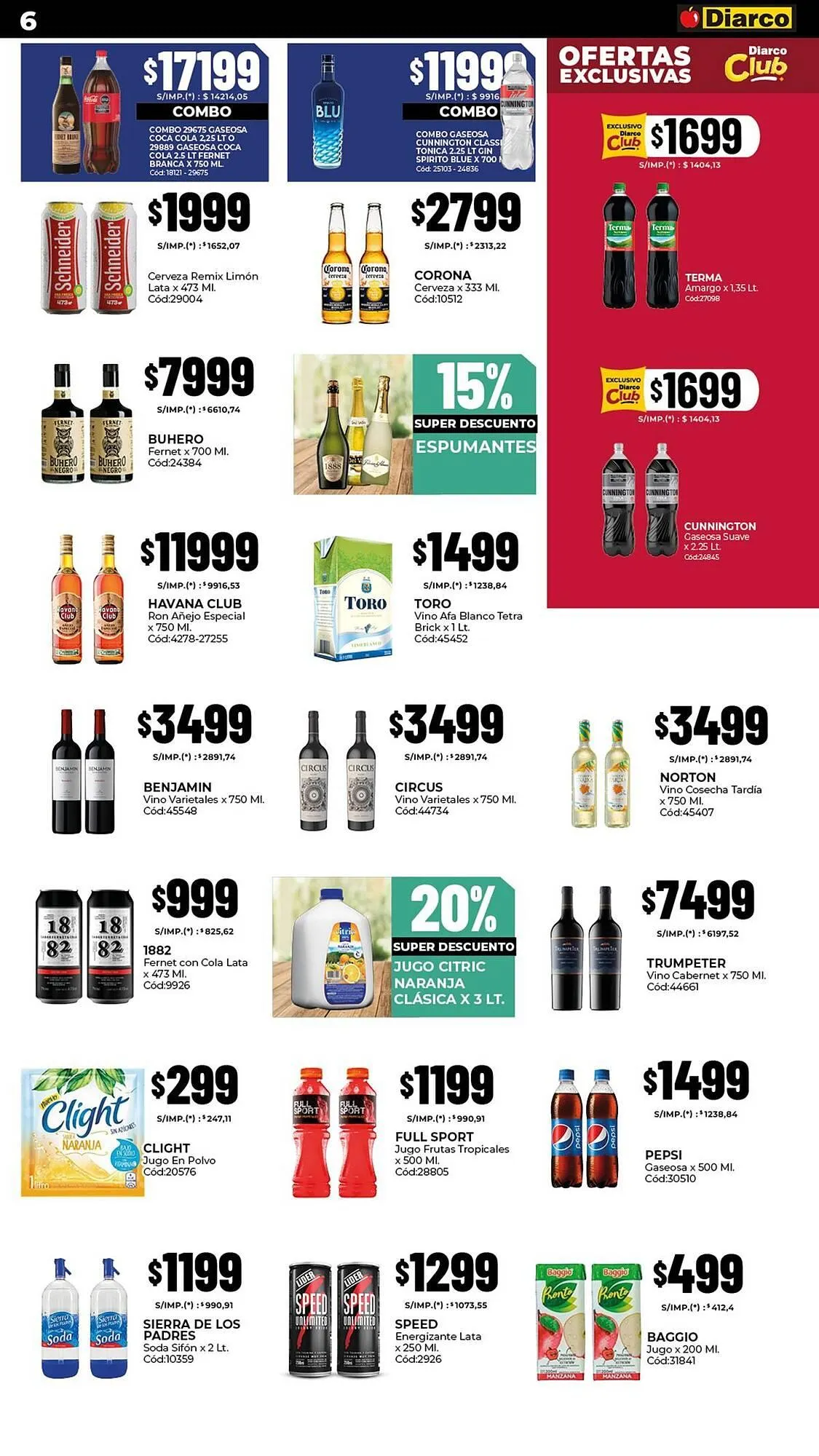 Ofertas de Catálogo Diarco 23 de febrero al 27 de febrero 2026 - Página 6 del catálogo