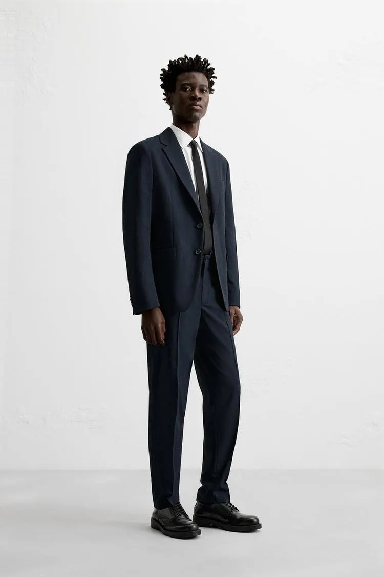 PANTALÓN TRAJE RAYA DIPLOMÁTICA