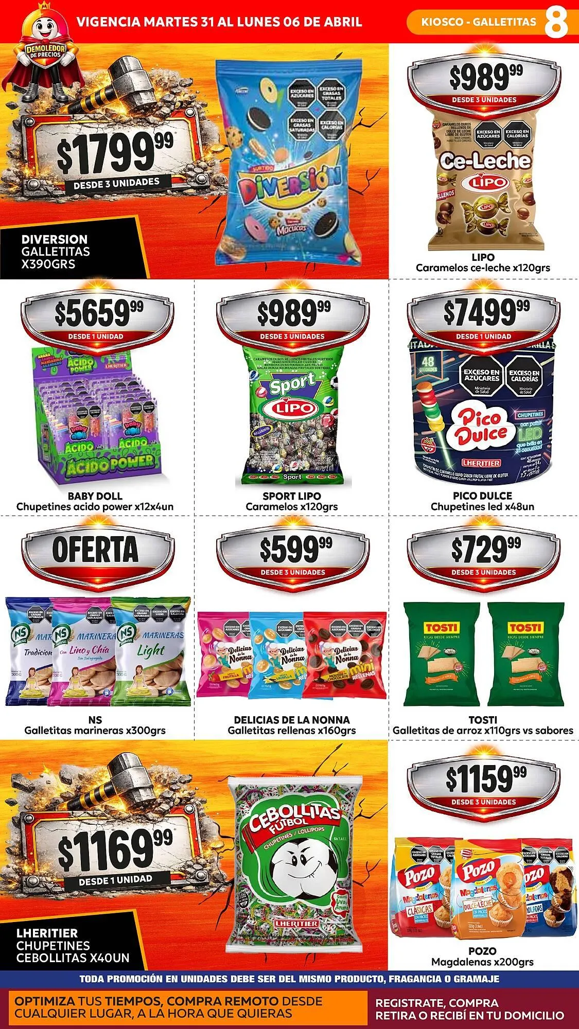 Ofertas de Catálogo Maxi Ofertas 31 de marzo al 6 de abril 2026 - Página 8 del catálogo