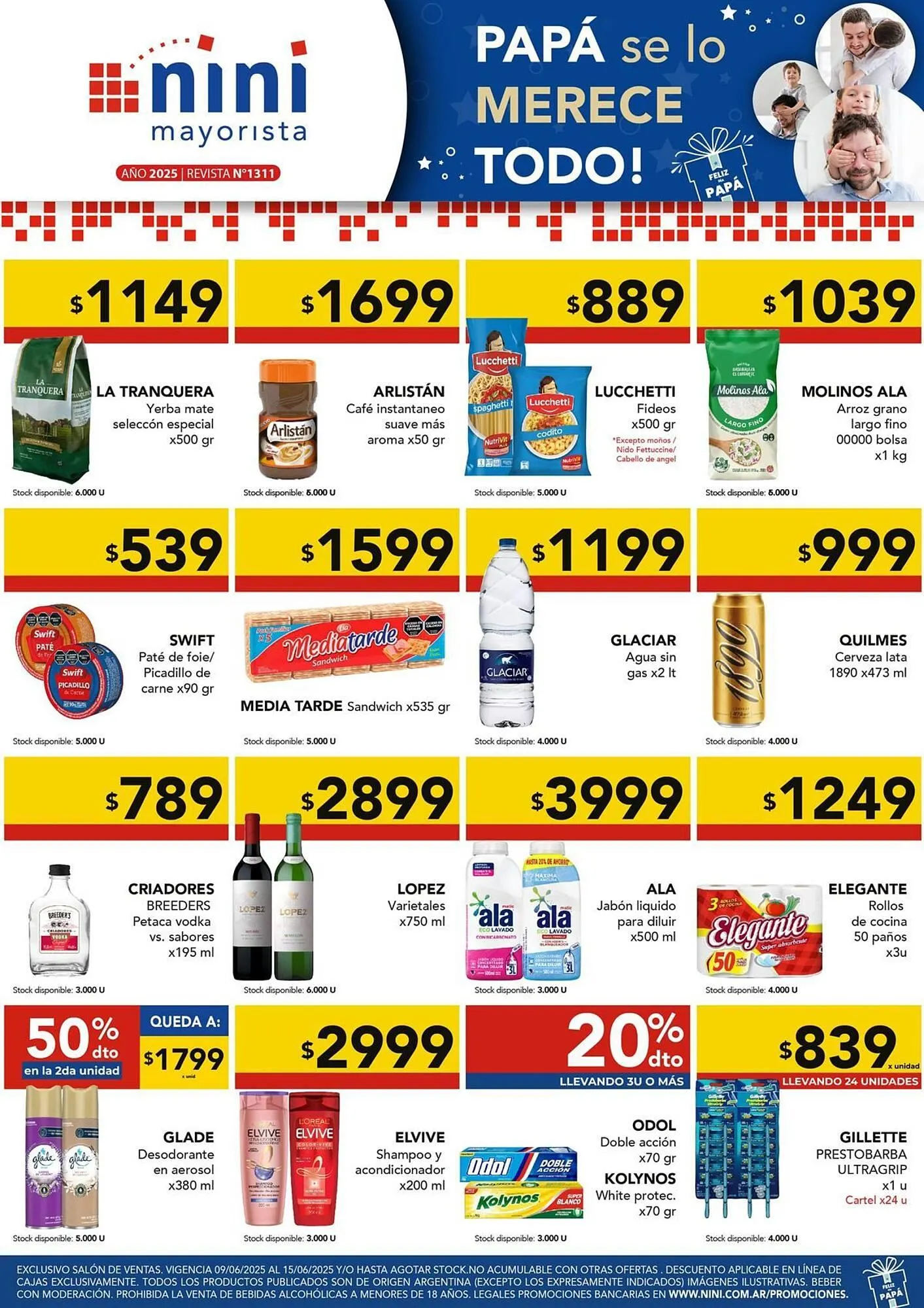 Ofertas de Catálogo Nini Mayorista 9 de junio al 15 de junio 2025 - Página 1 del catálogo