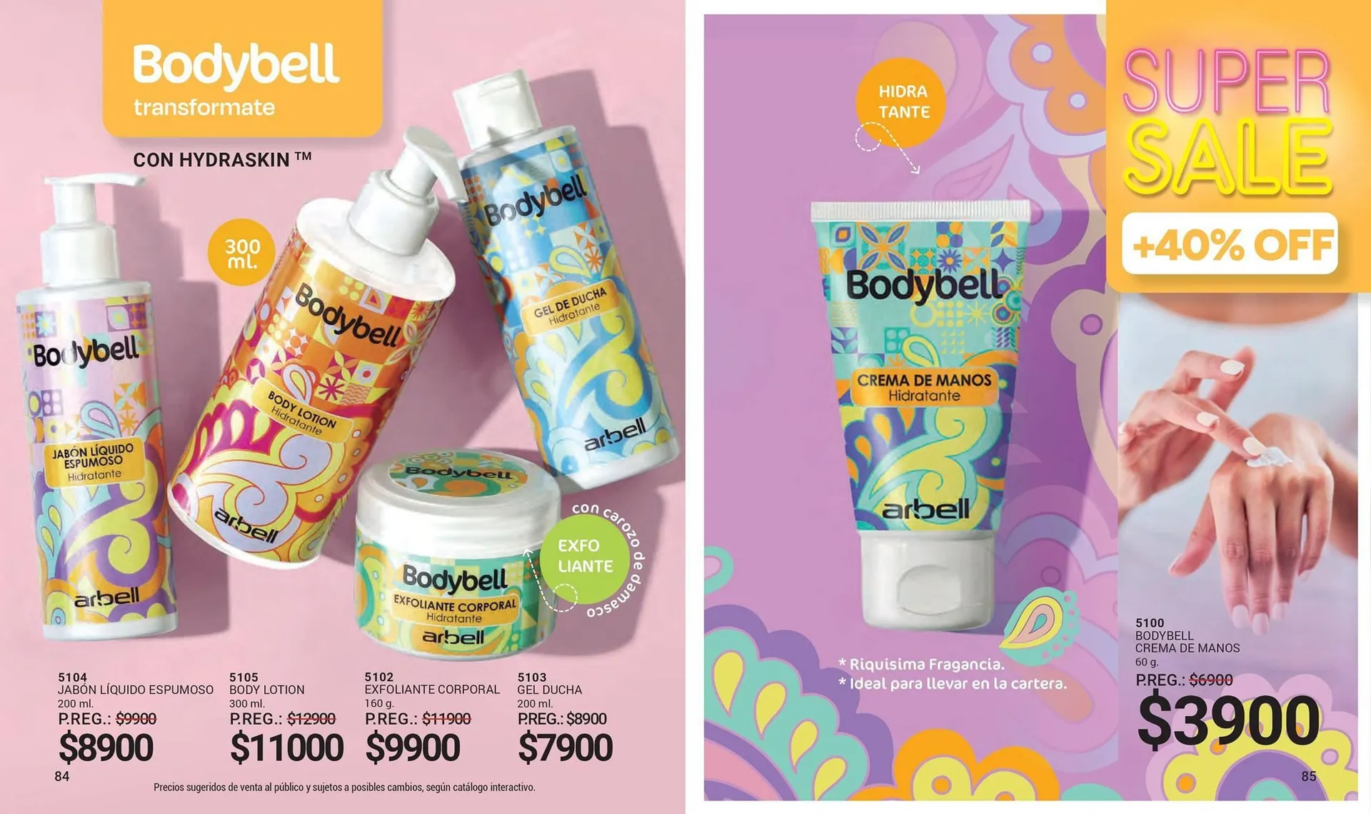 Ofertas de Catálogo Arbell 11 de julio al 4 de septiembre 2025 - Página 43 del catálogo