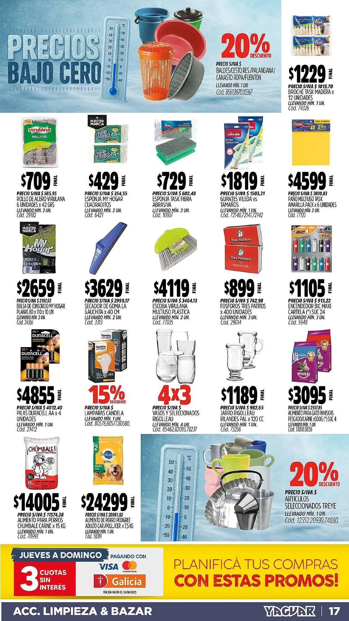 Ofertas de Catálogo Supermercados Yaguar 16 de junio al 20 de junio 2025 - Página 17 del catálogo