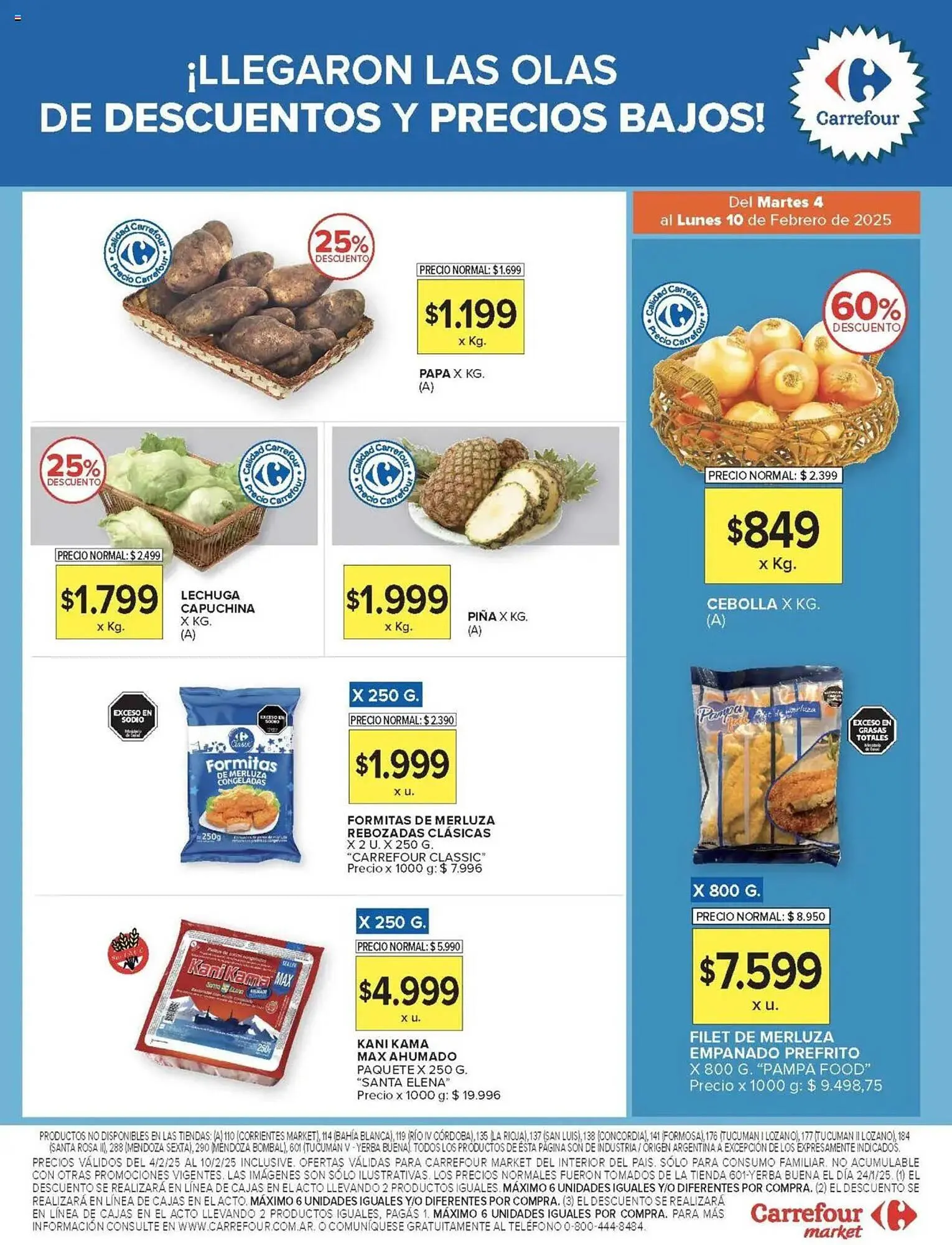 Ofertas de Catálogo Carrefour Market 4 de febrero al 10 de febrero 2025 - Página 14 del catálogo