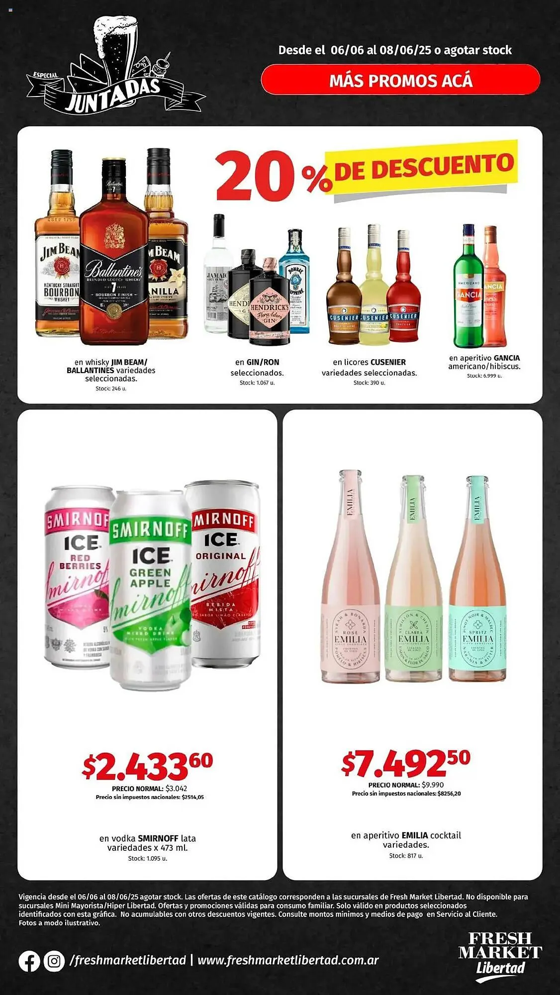 Ofertas de Catálogo Hipermercado Libertad 6 de junio al 8 de junio 2025 - Página 1 del catálogo
