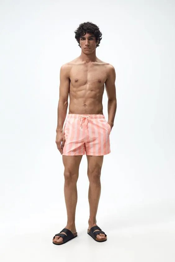 BAÑADOR ESTAMPADO RAYAS