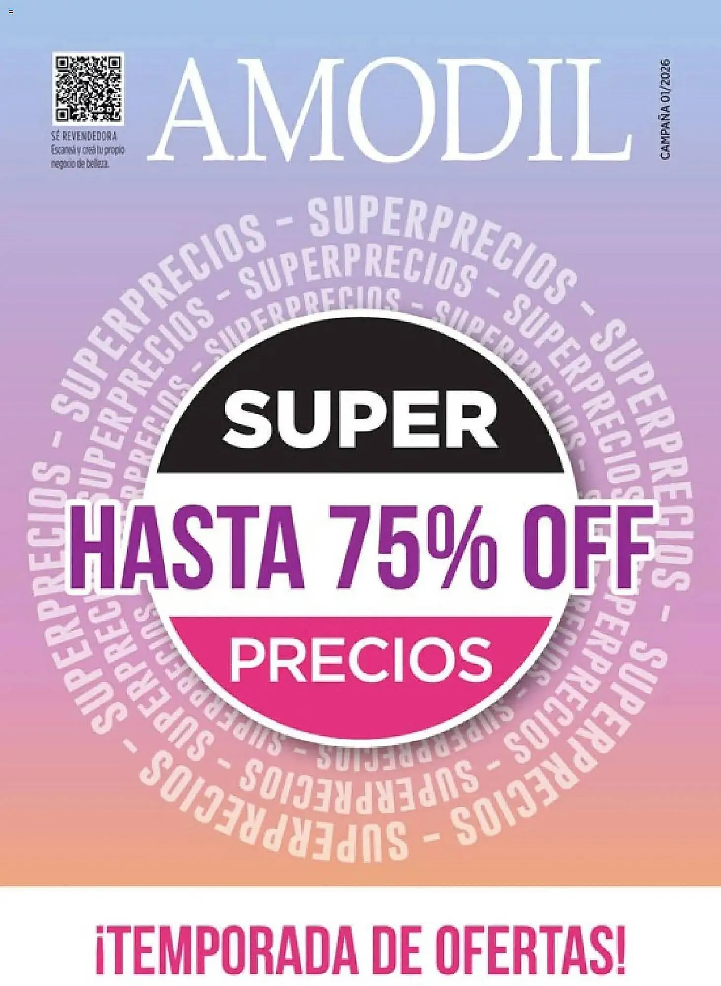 Ofertas de Catálogo Amodil 1 de enero al 1 de febrero 2026 - Página 1 del catálogo