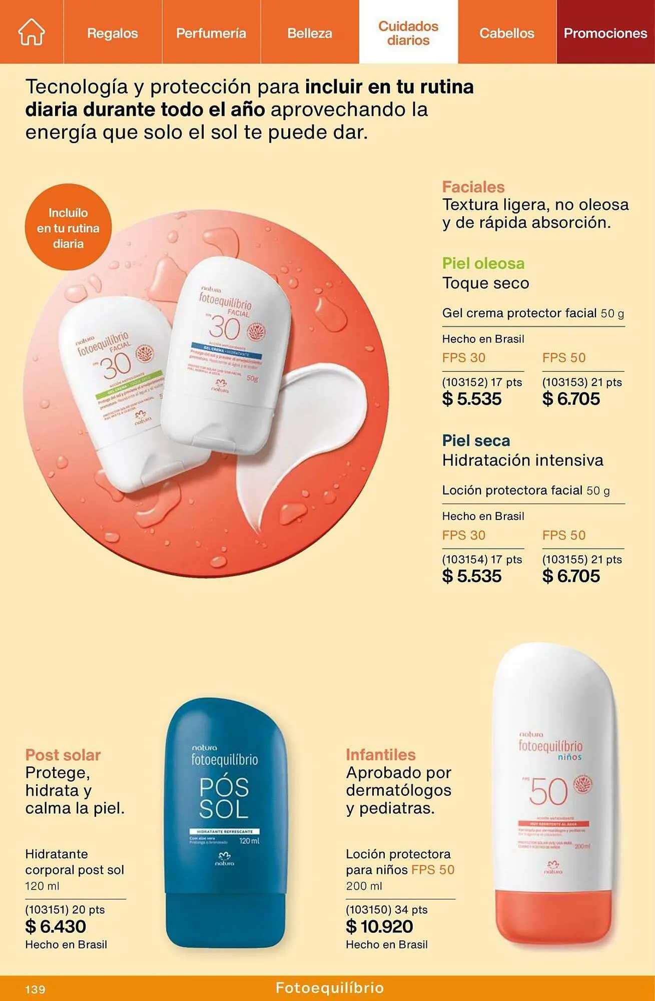 Ofertas de Catálogo Natura 27 de septiembre al 31 de octubre 2023 - Página 139 del catálogo