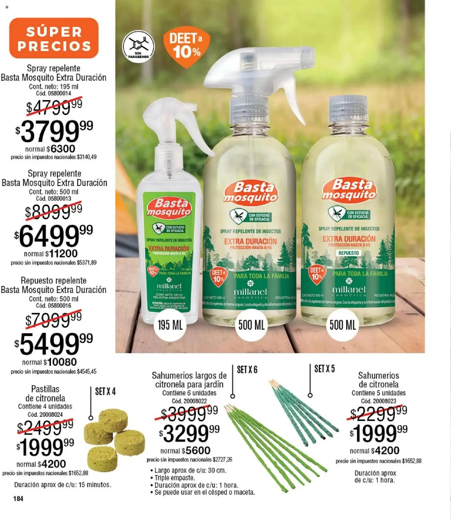 Ofertas de Catálogo Millanel Cosmética 5 de enero al 1 de febrero 2026 - Página 184 del catálogo