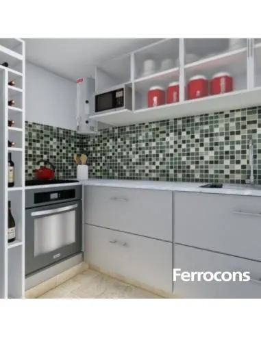 CERÁMICA CORTINES VENECITA VERDE MIX 30X45