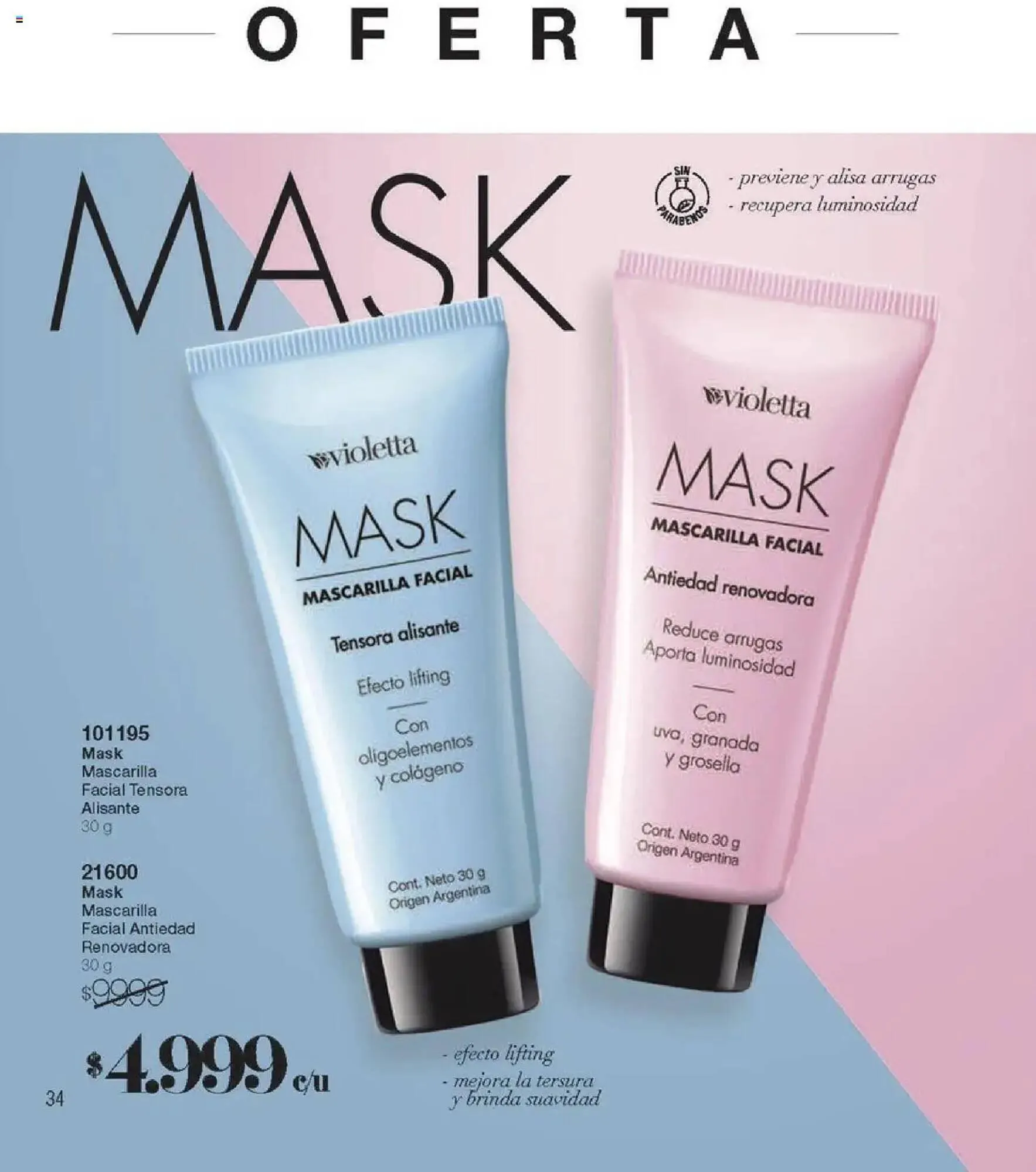 Ofertas de Catálogo Violetta Cosméticos 9 de octubre al 12 de noviembre 2025 - Página 34 del catálogo