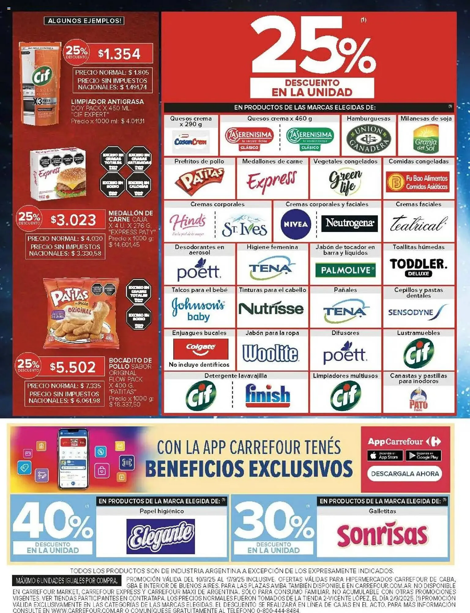 Ofertas de Catálogo Carrefour 10 de septiembre al 17 de septiembre 2025 - Página 6 del catálogo