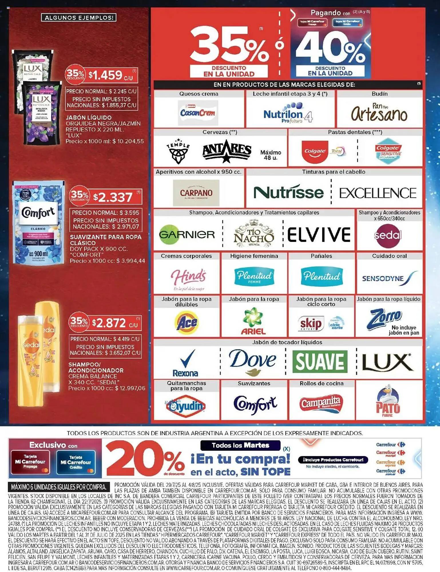 Ofertas de Catálogo Carrefour Market 29 de julio al 5 de agosto 2025 - Página 6 del catálogo