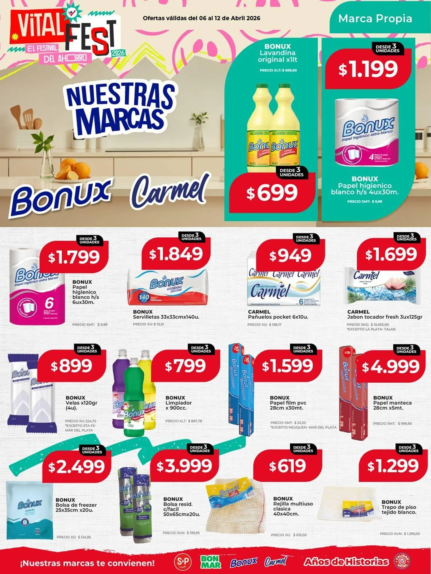 Ofertas de Catálogo Supermayorista Vital 6 de abril al 12 de abril 2026 - Página 16 del catálogo