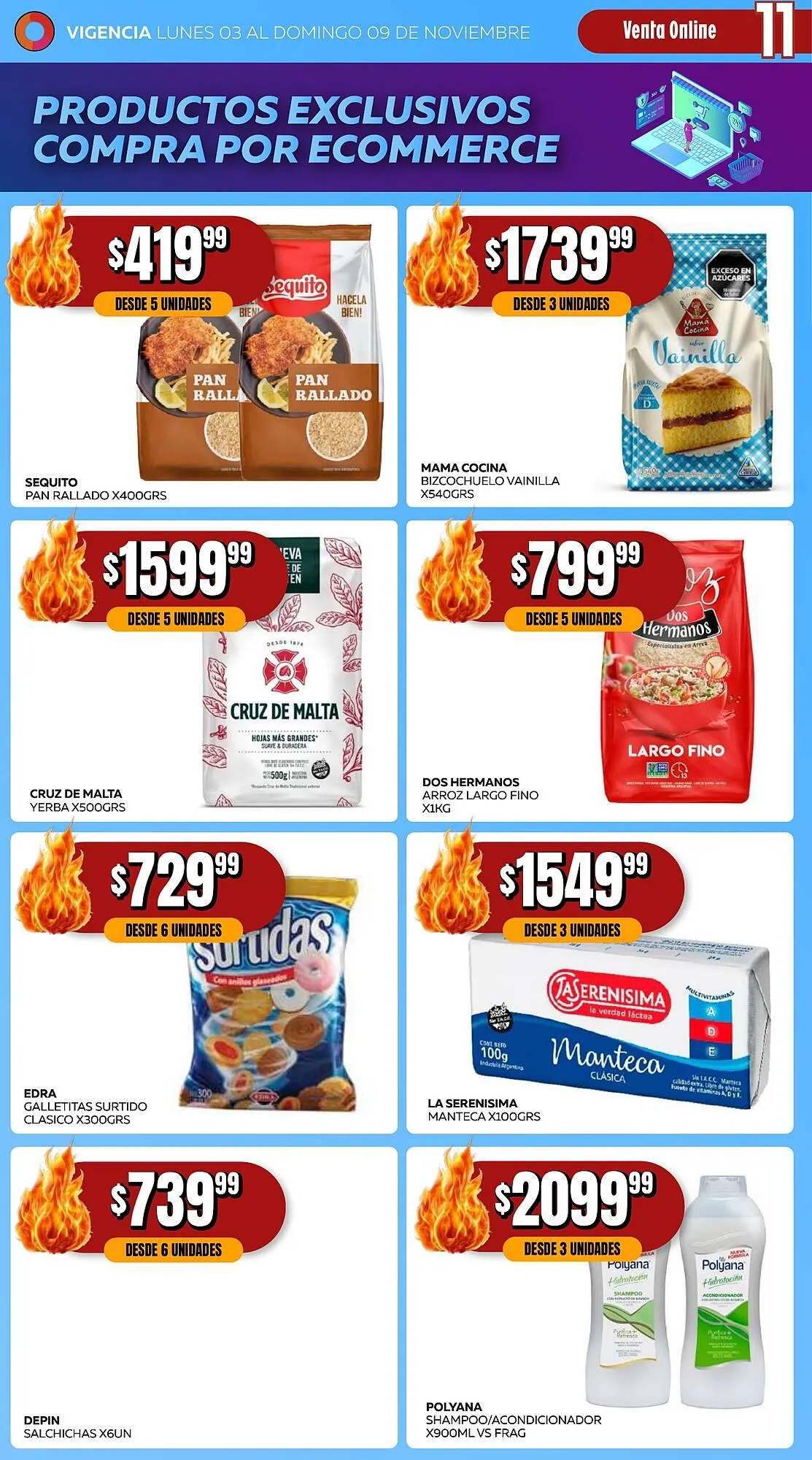 Ofertas de Catálogo Maxi Ofertas 3 de noviembre al 9 de noviembre 2025 - Página 11 del catálogo