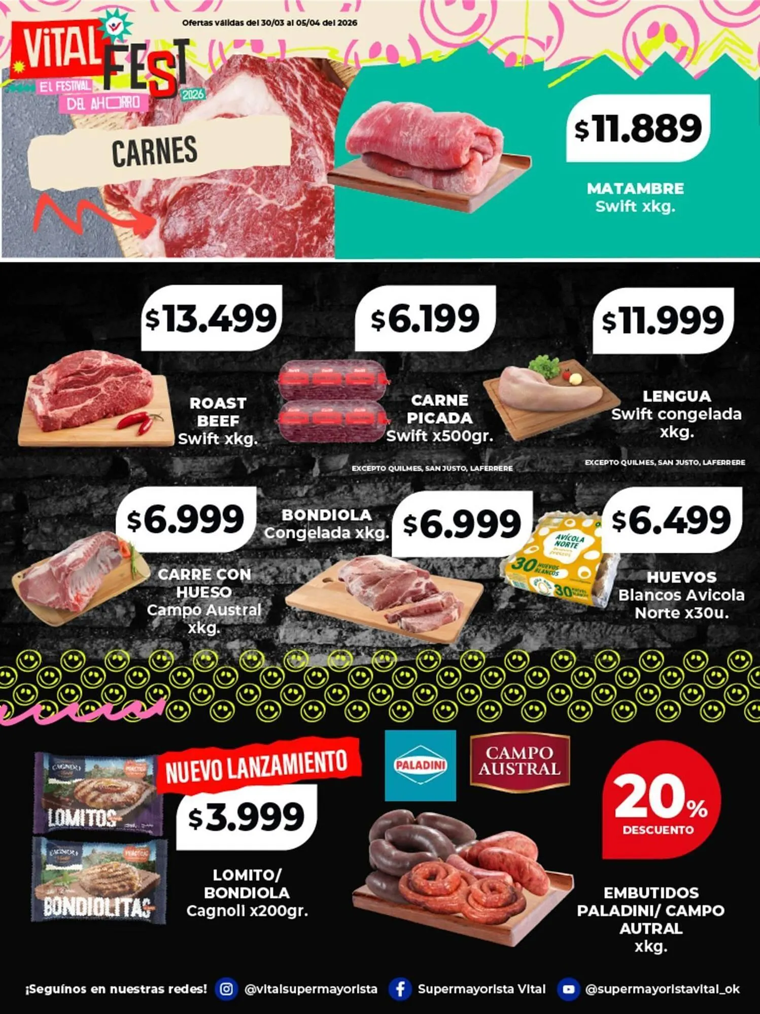 Ofertas de Catálogo Supermayorista Vital 30 de marzo al 5 de abril 2026 - Página 2 del catálogo