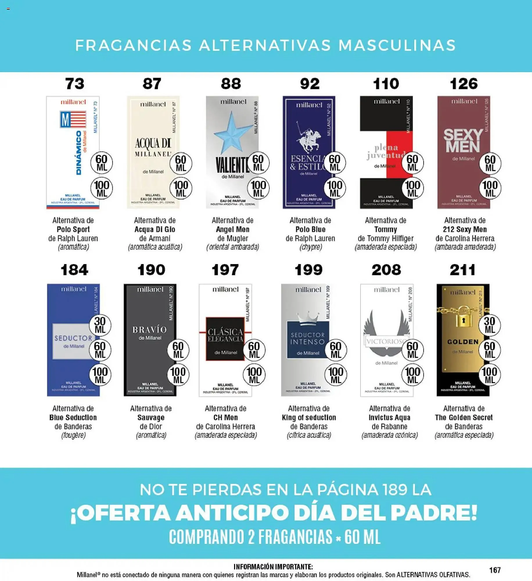 Ofertas de Catálogo Millanel Cosmética 27 de abril al 25 de mayo 2026 - Página 167 del catálogo
