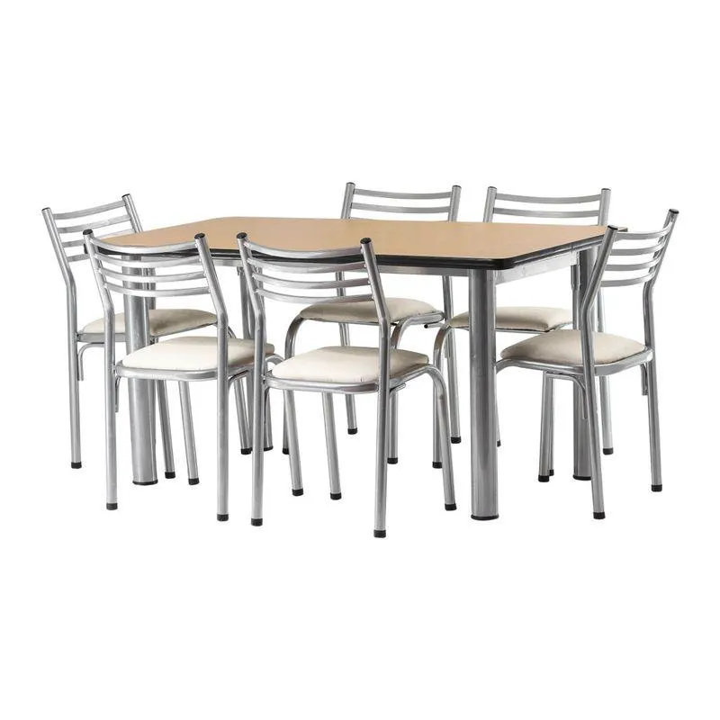 Juego de comedor 6 sillas Aimaretti Denver