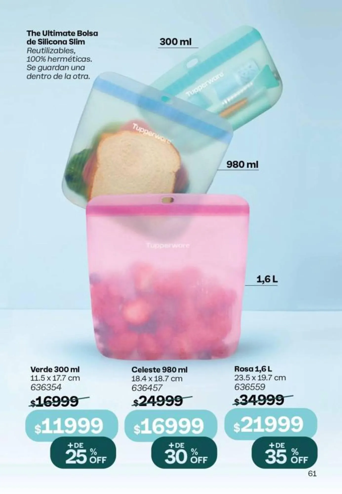 Ofertas de Catálogo Tupperware 4 de abril al 30 de abril 2025 - Página 62 del catálogo