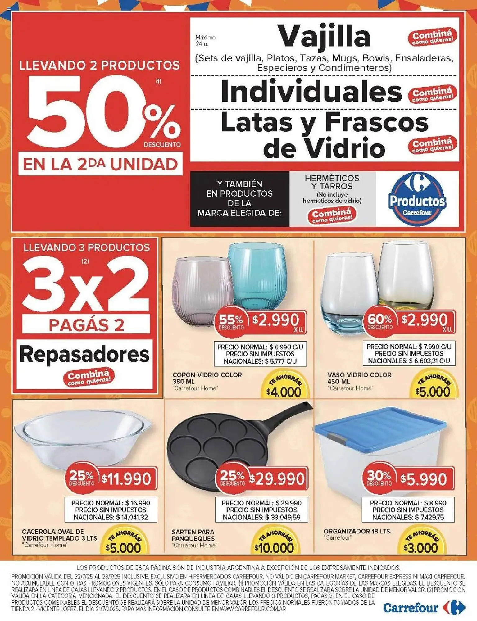Ofertas de Catálogo Carrefour 22 de julio al 28 de julio 2025 - Página 22 del catálogo