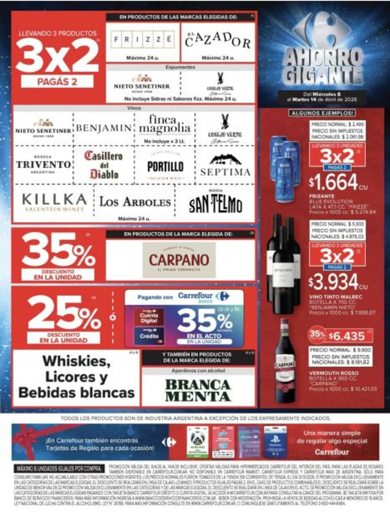 Ofertas de Catálogo Carrefour 8 de abril al 15 de abril 2026 - Página 10 del catálogo