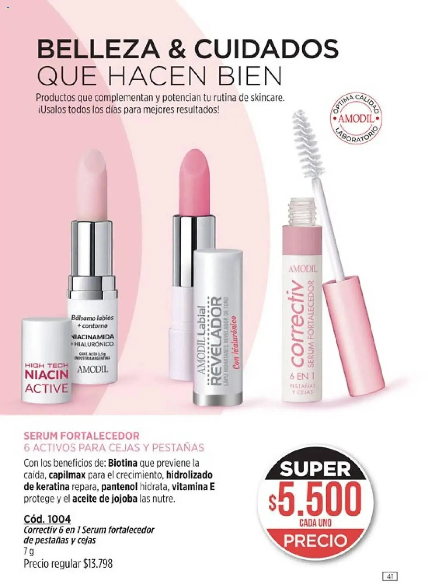 Ofertas de Catálogo Amodil 18 de julio al 31 de julio 2025 - Página 41 del catálogo