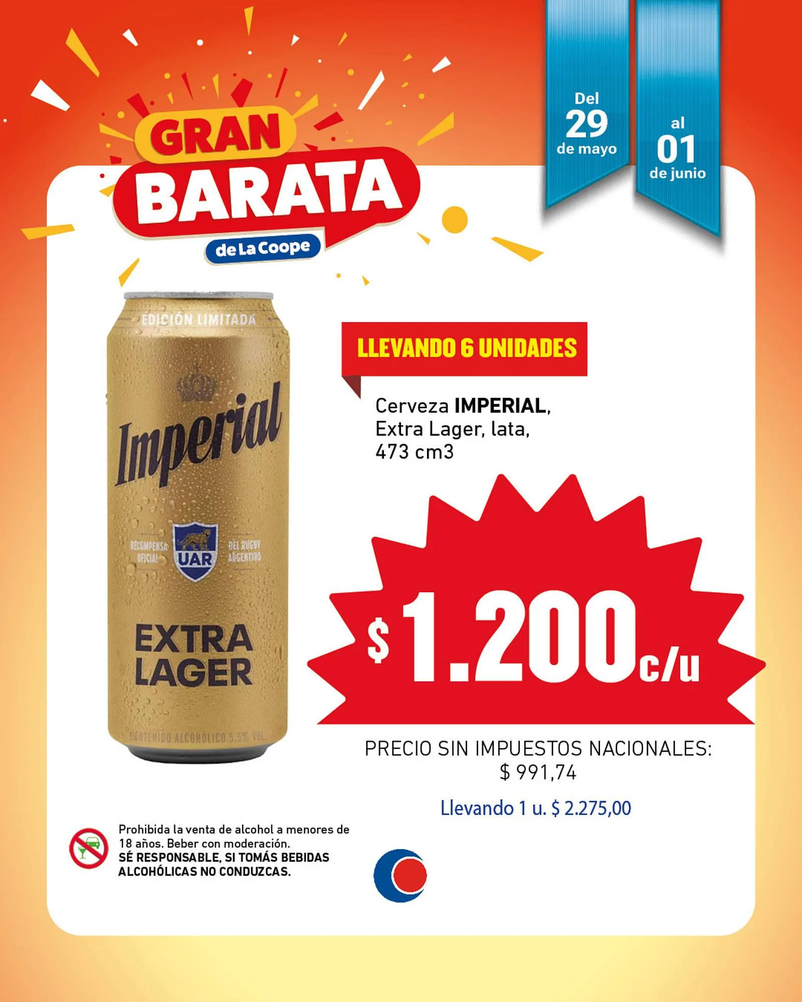 Ofertas de Catálogo Cooperativa Obrera 29 de mayo al 1 de junio 2025 - Página 3 del catálogo