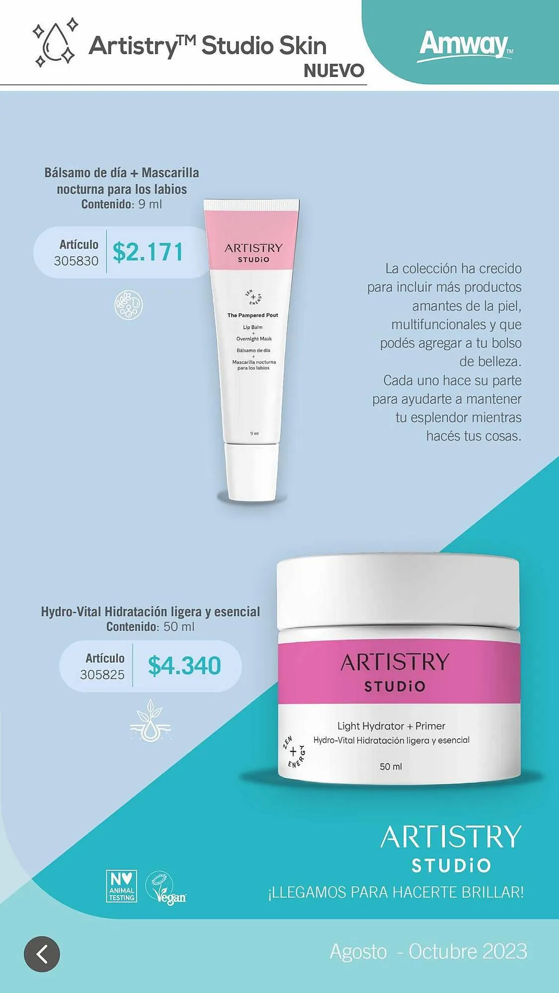 Ofertas de Catálogo Amway 1 de agosto al 31 de octubre 2023 - Página 24 del catálogo