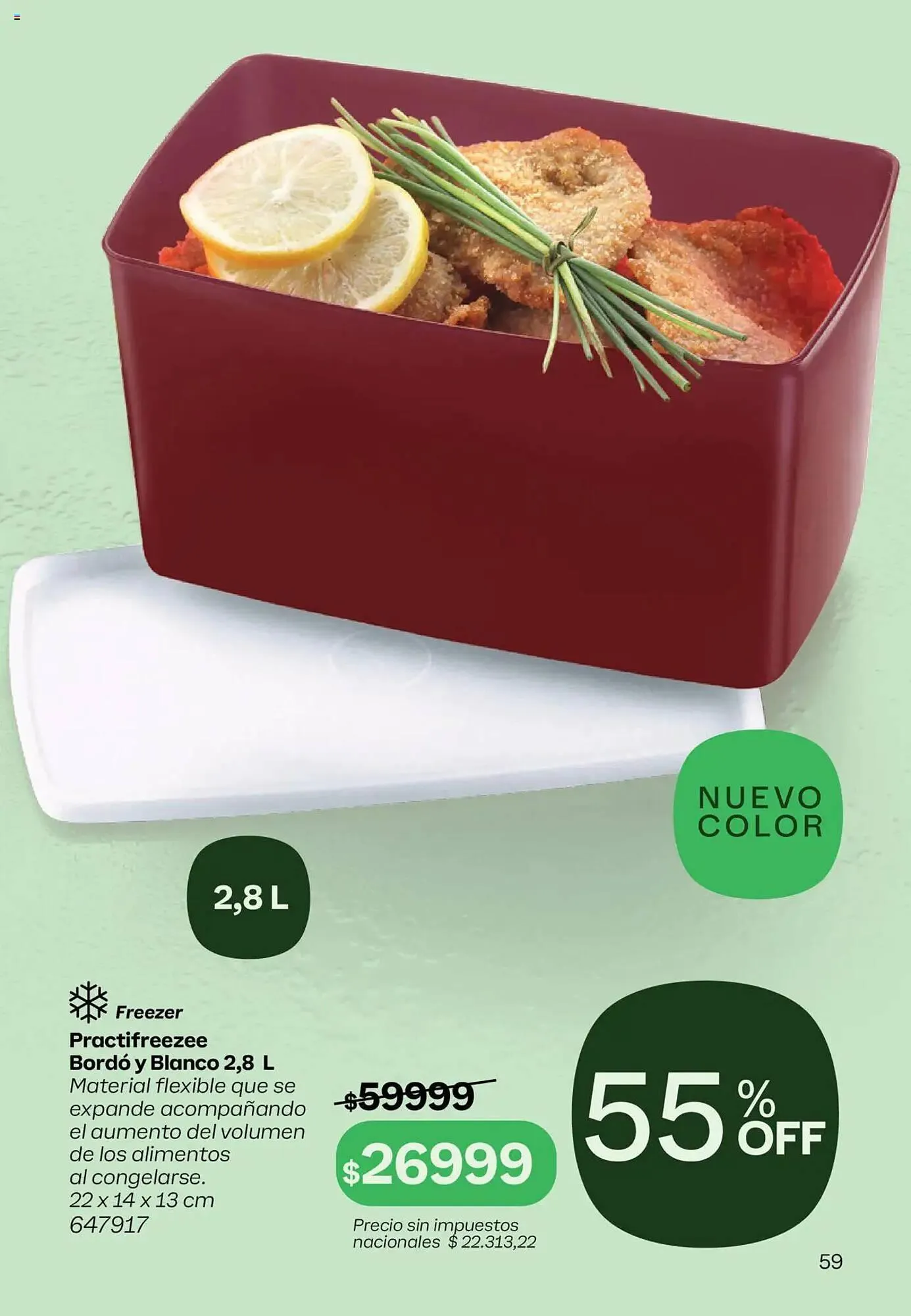 Ofertas de Catálogo Tupperware 16 de junio al 10 de julio 2025 - Página 60 del catálogo