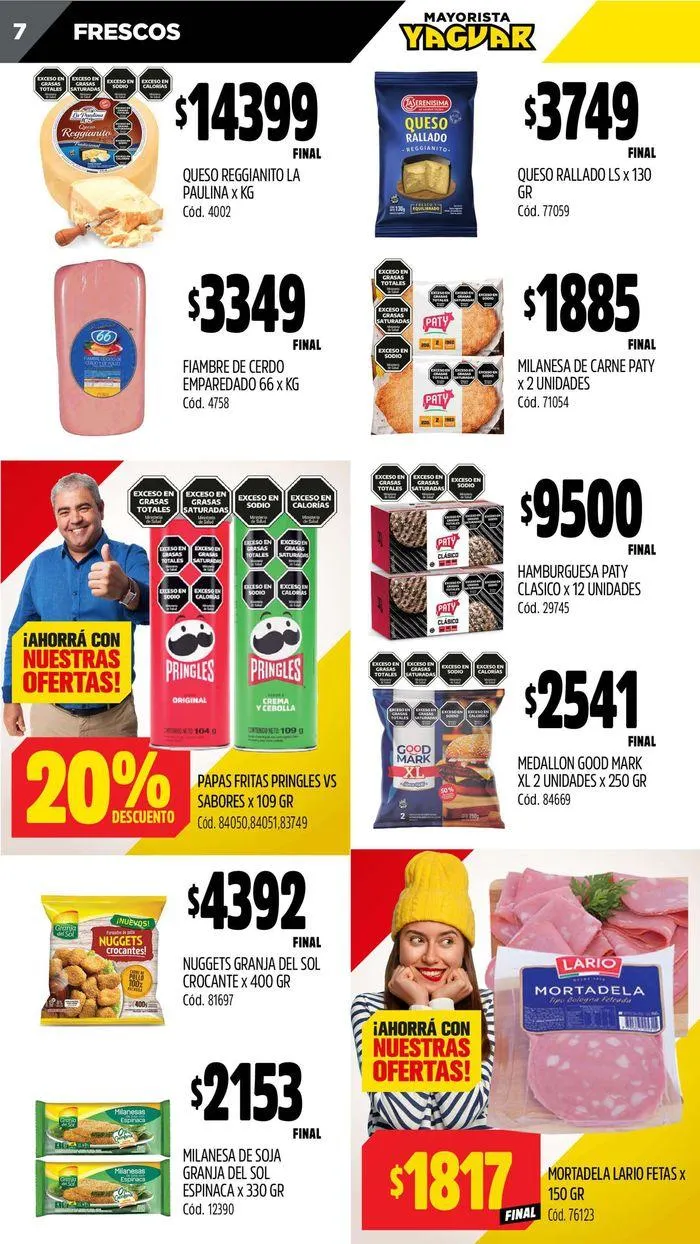 Ofertas de Catálogo Supermercados Yaguar Córdoba 22 de julio al 28 de julio 2024 - Página 7 del catálogo
