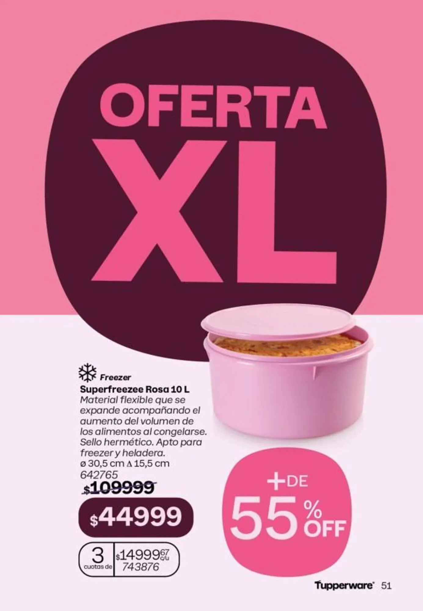 Ofertas de Catálogo Tupperware 4 de abril al 30 de abril 2025 - Página 52 del catálogo