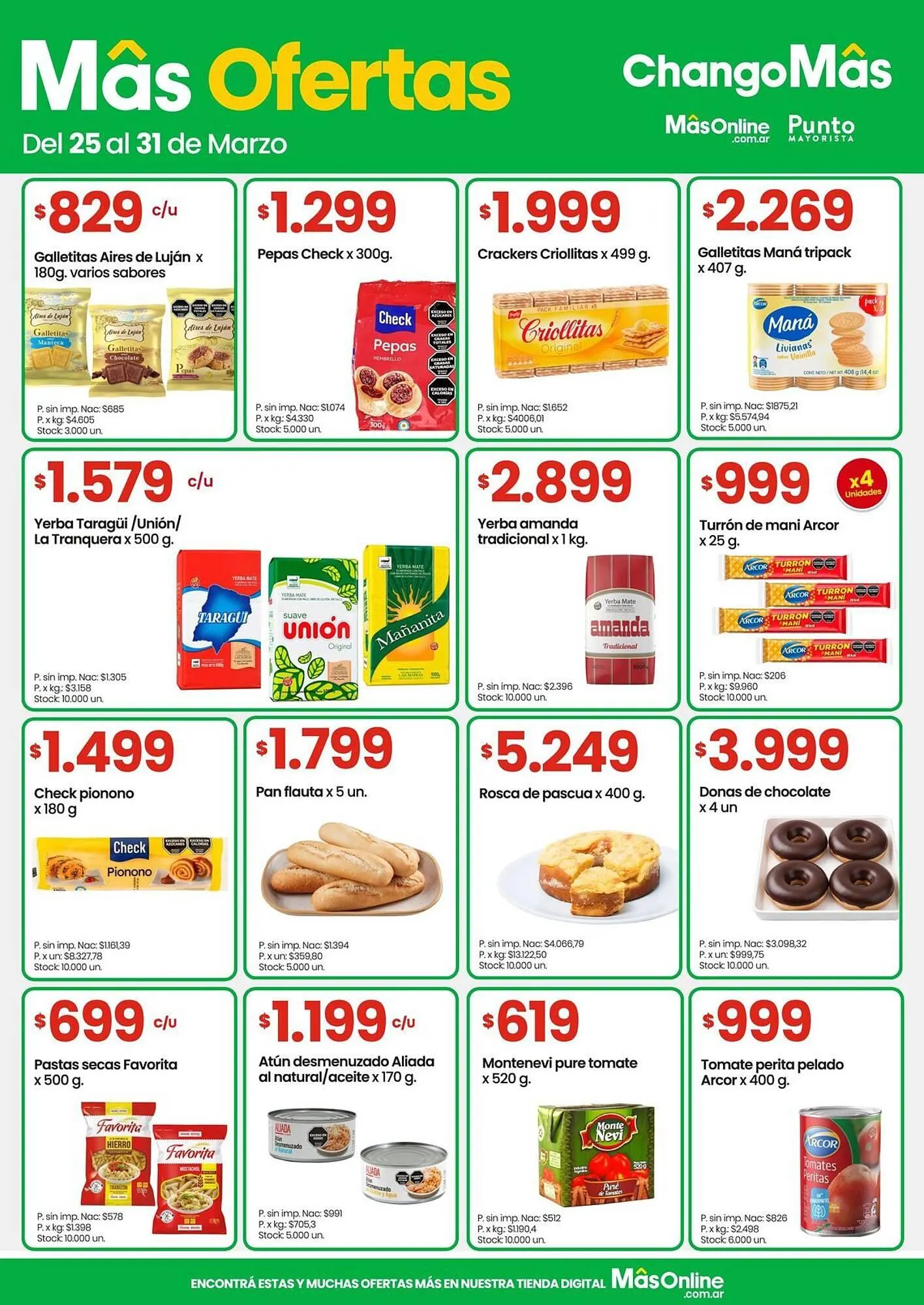 Ofertas de Catálogo Changomas 25 de marzo al 31 de marzo 2026 - Página 4 del catálogo