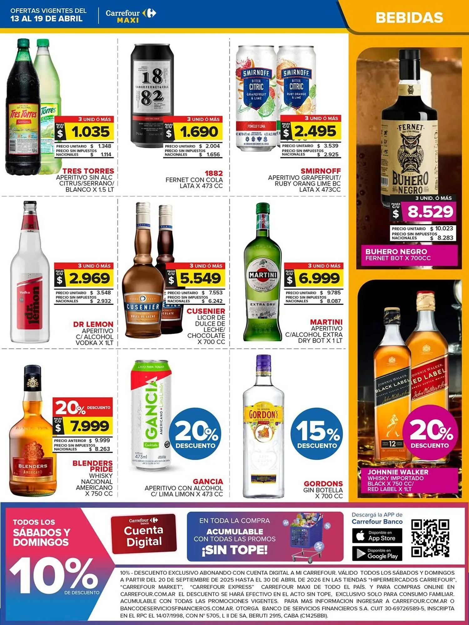Ofertas de Folleto Carrefour Maxi 13 de abril al 20 de abril 2026 - Página 3 del catálogo
