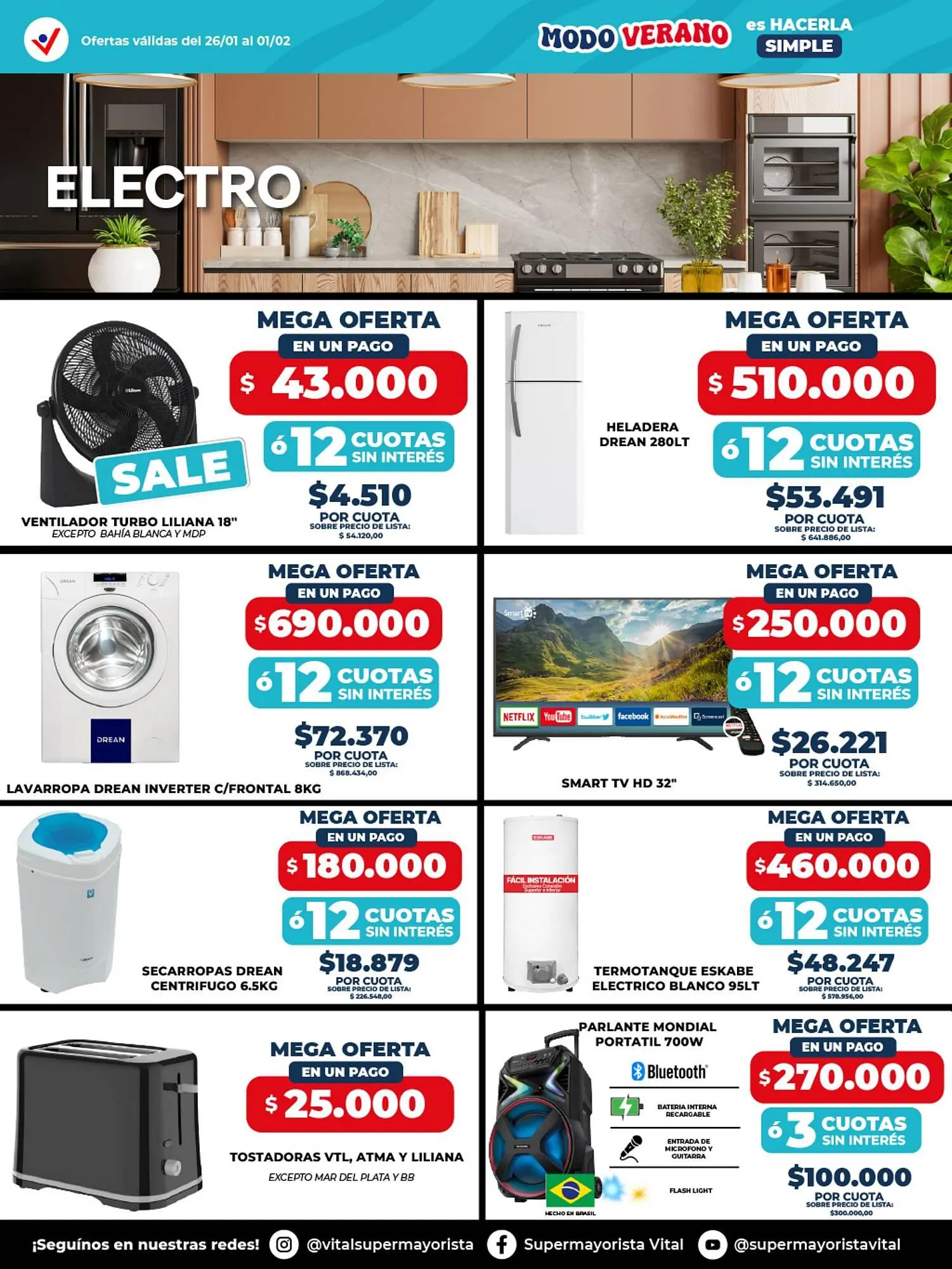Ofertas de Catálogo Supermayorista Vital 26 de enero al 1 de febrero 2026 - Página 2 del catálogo