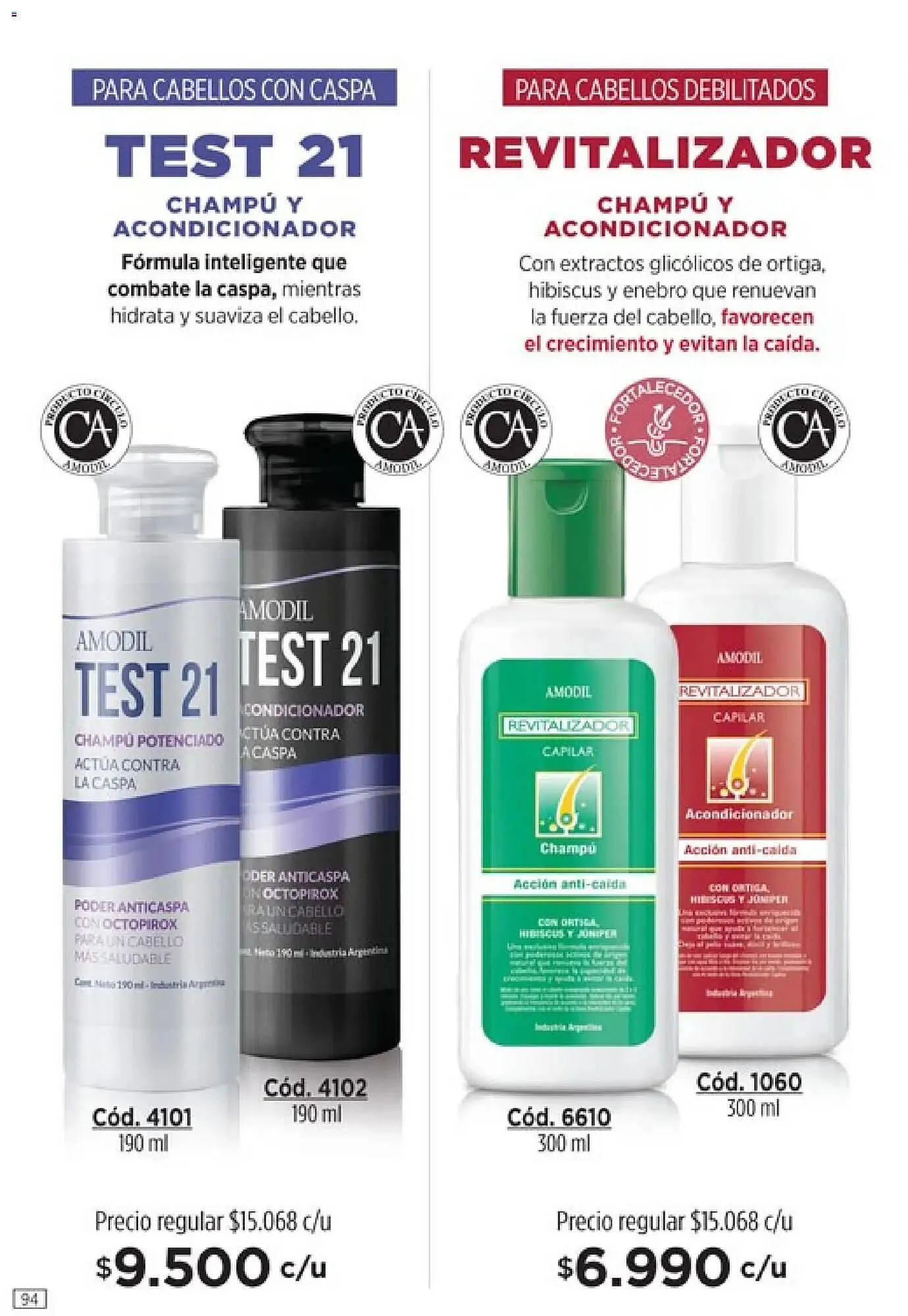 Ofertas de Catálogo Amodil 8 de abril al 21 de junio 2026 - Página 94 del catálogo