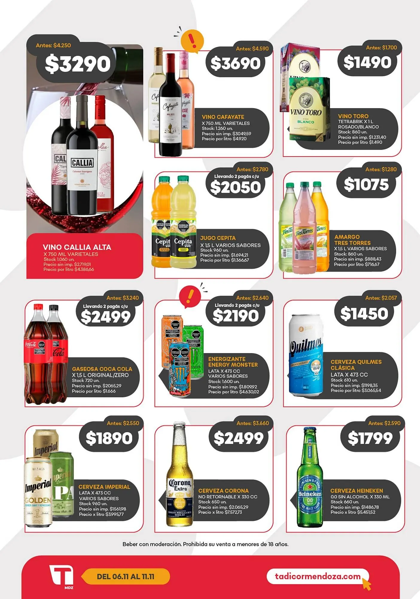 Ofertas de Catálogo Supermercados Tadicor 5 de noviembre al 11 de noviembre 2025 - Página 3 del catálogo