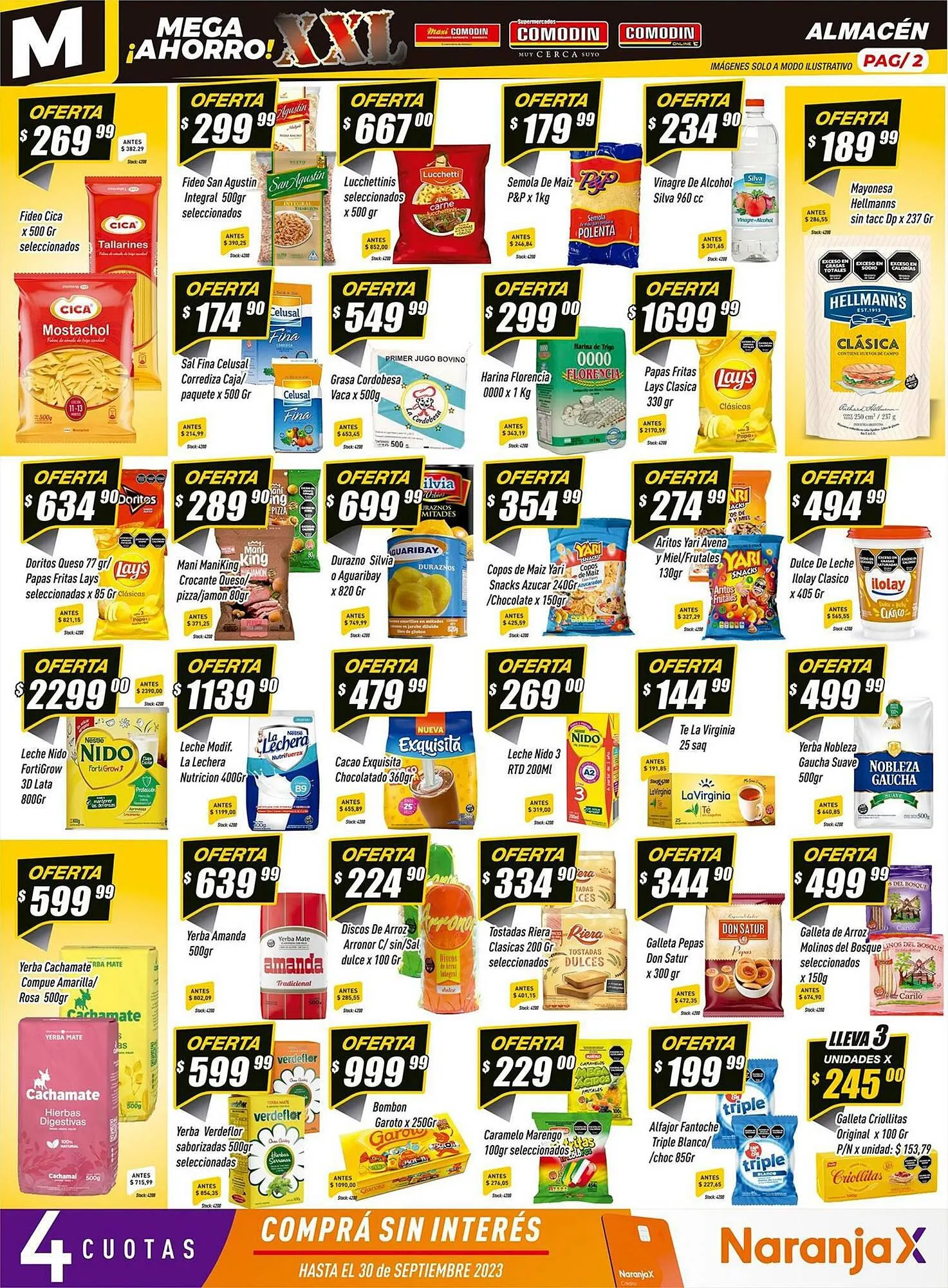 Ofertas de Catálogo Supermercados Comodin 1 de septiembre al 10 de septiembre 2023 - Página 2 del catálogo