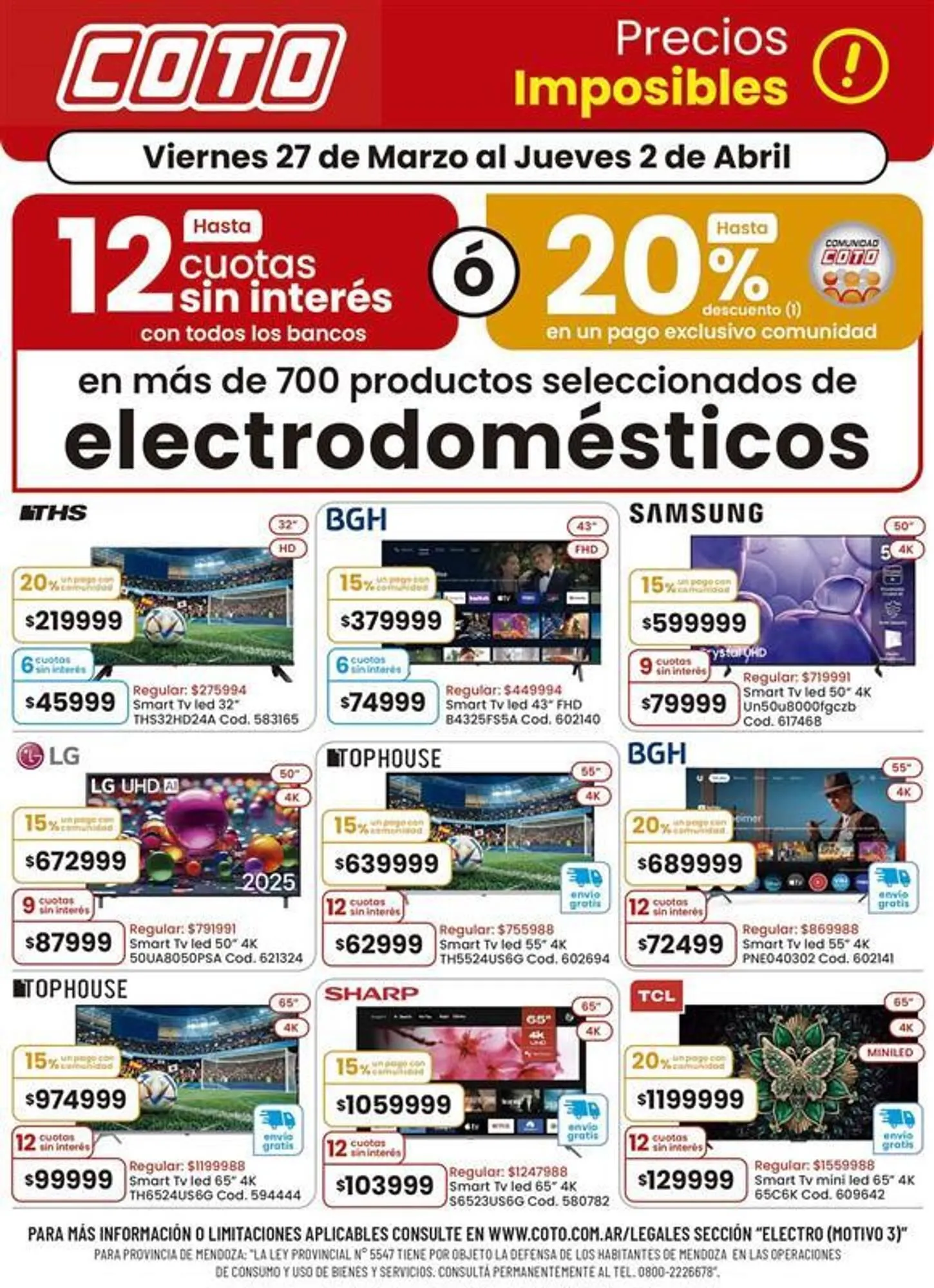 Ofertas de Catálogo Coto 30 de marzo al 31 de marzo 2026 - Página 5 del catálogo