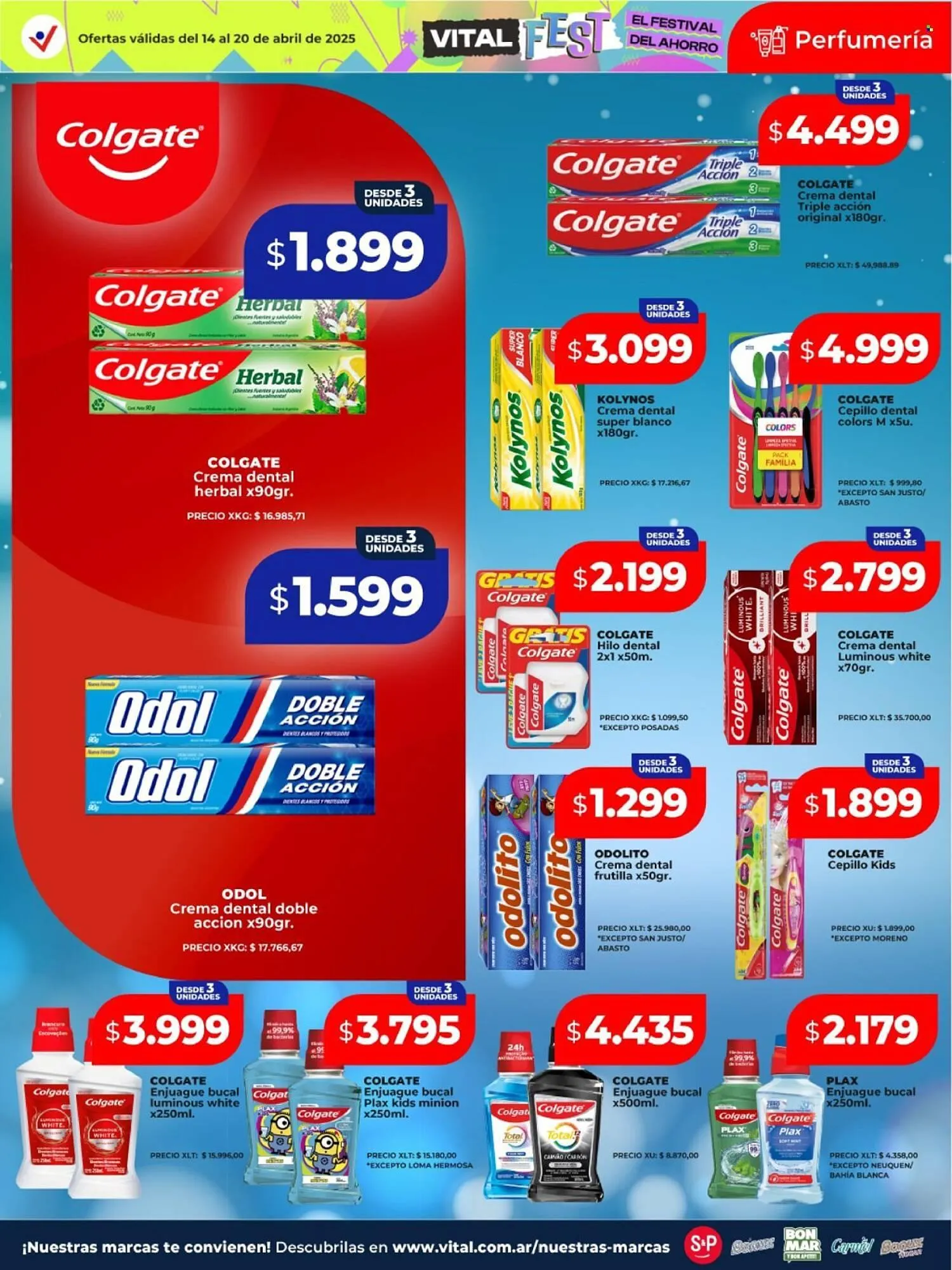 Ofertas de Catálogo Supermayorista Vital 14 de abril al 20 de abril 2025 - Página 3 del catálogo