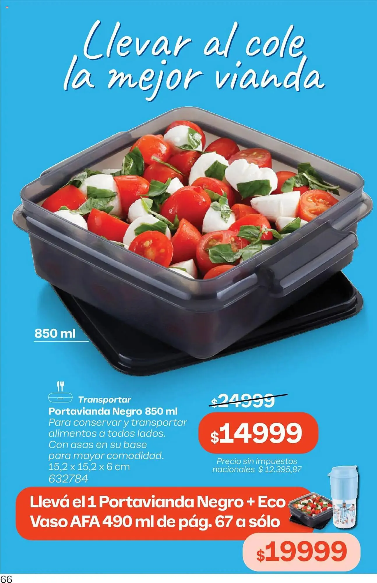 Ofertas de Catálogo Tupperware 23 de julio al 6 de agosto 2025 - Página 67 del catálogo