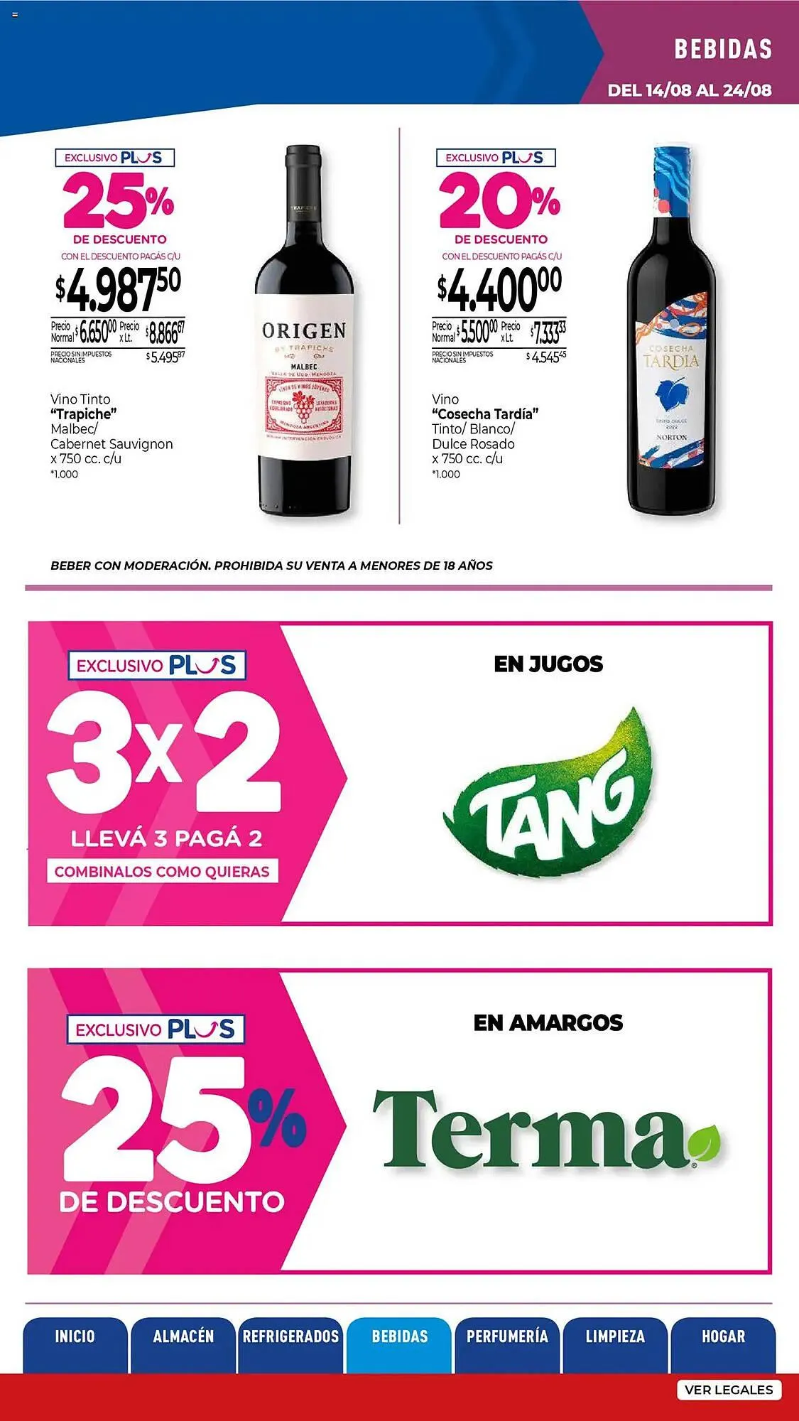 Ofertas de Catálogo La Anonima 14 de agosto al 25 de agosto 2025 - Página 23 del catálogo