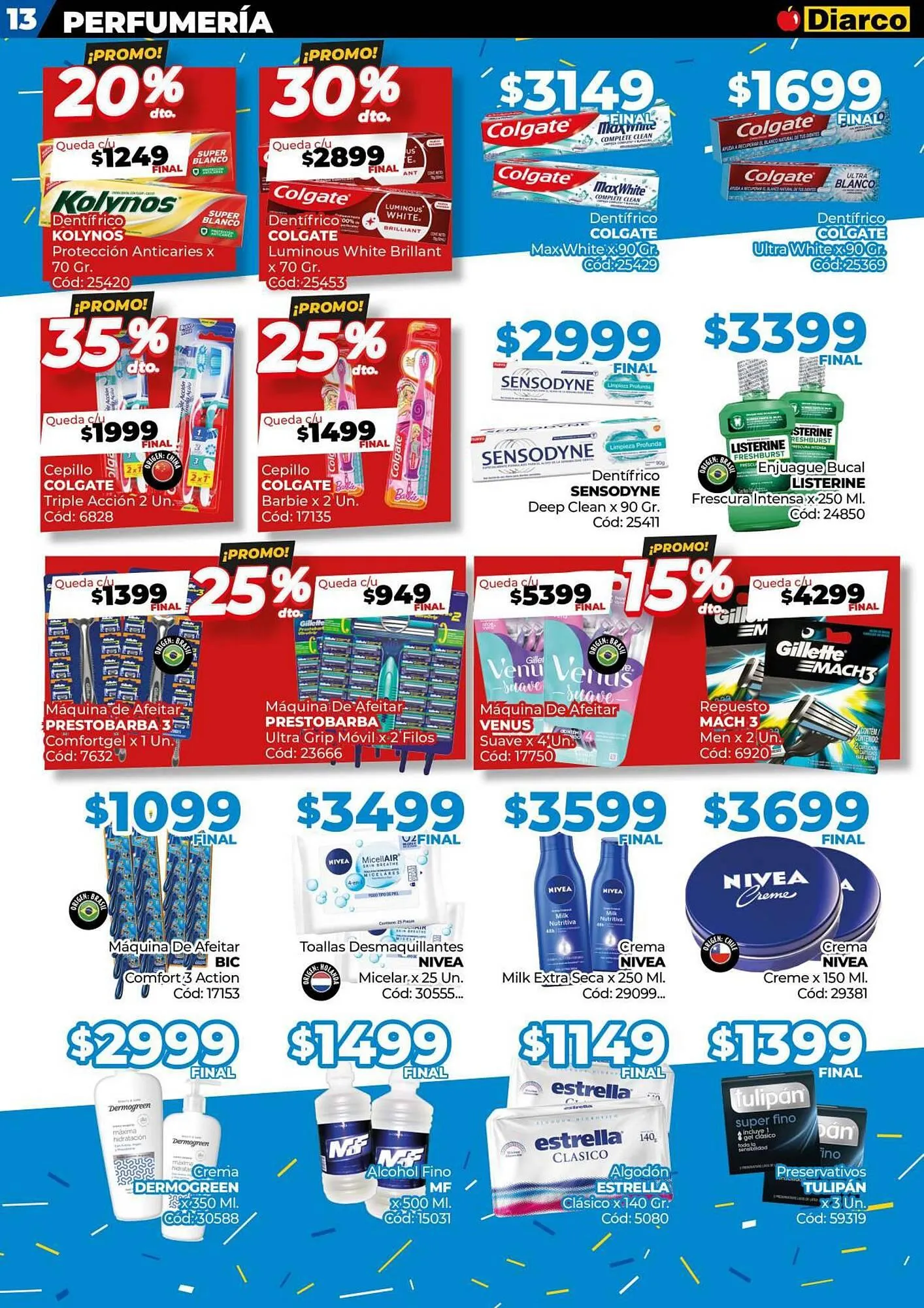 Ofertas de Catálogo Diarco 31 de marzo al 4 de abril 2025 - Página 13 del catálogo