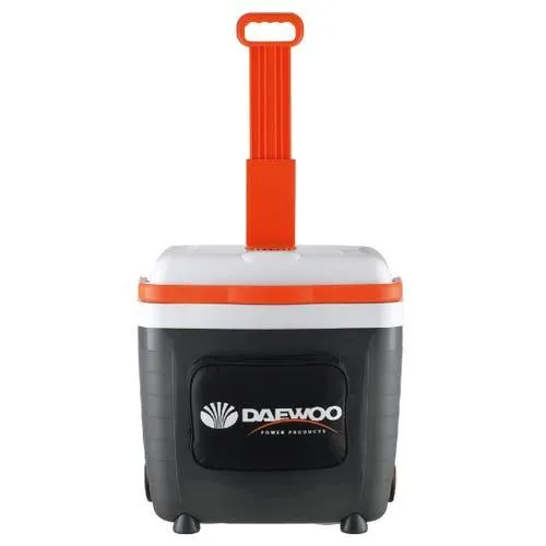 Heladera termoeléctrica Daewoo DAW33L 12/220V 33 lt con ruedas